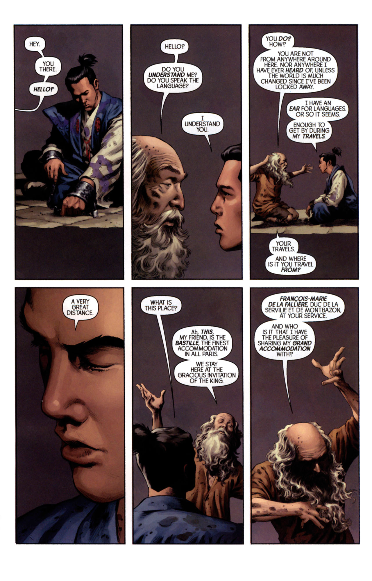 Read online Samurai: Heaven and Earth comic -  Issue #3 - 16