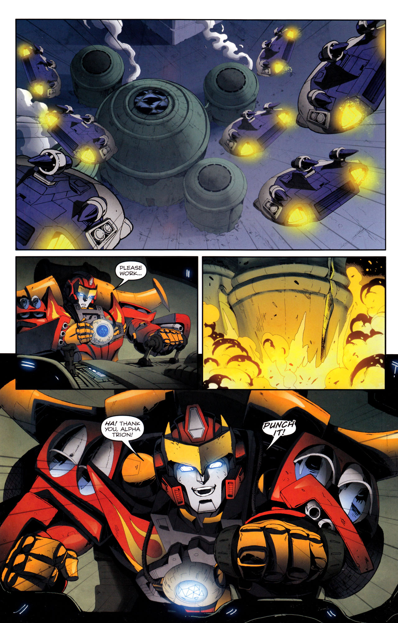 Read online The Transformers (2009) comic -  Issue #20 - 25