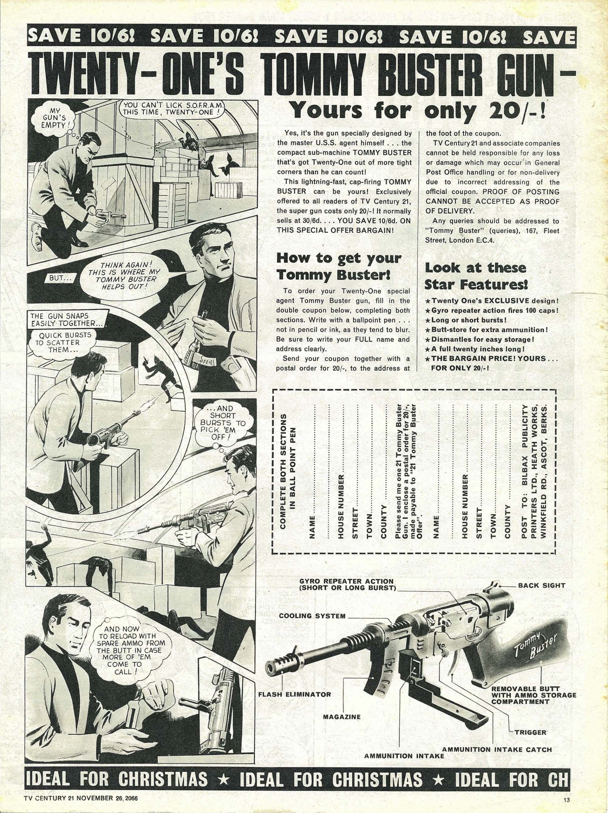 Read online TV Century 21 (TV 21) comic -  Issue #97 - 13