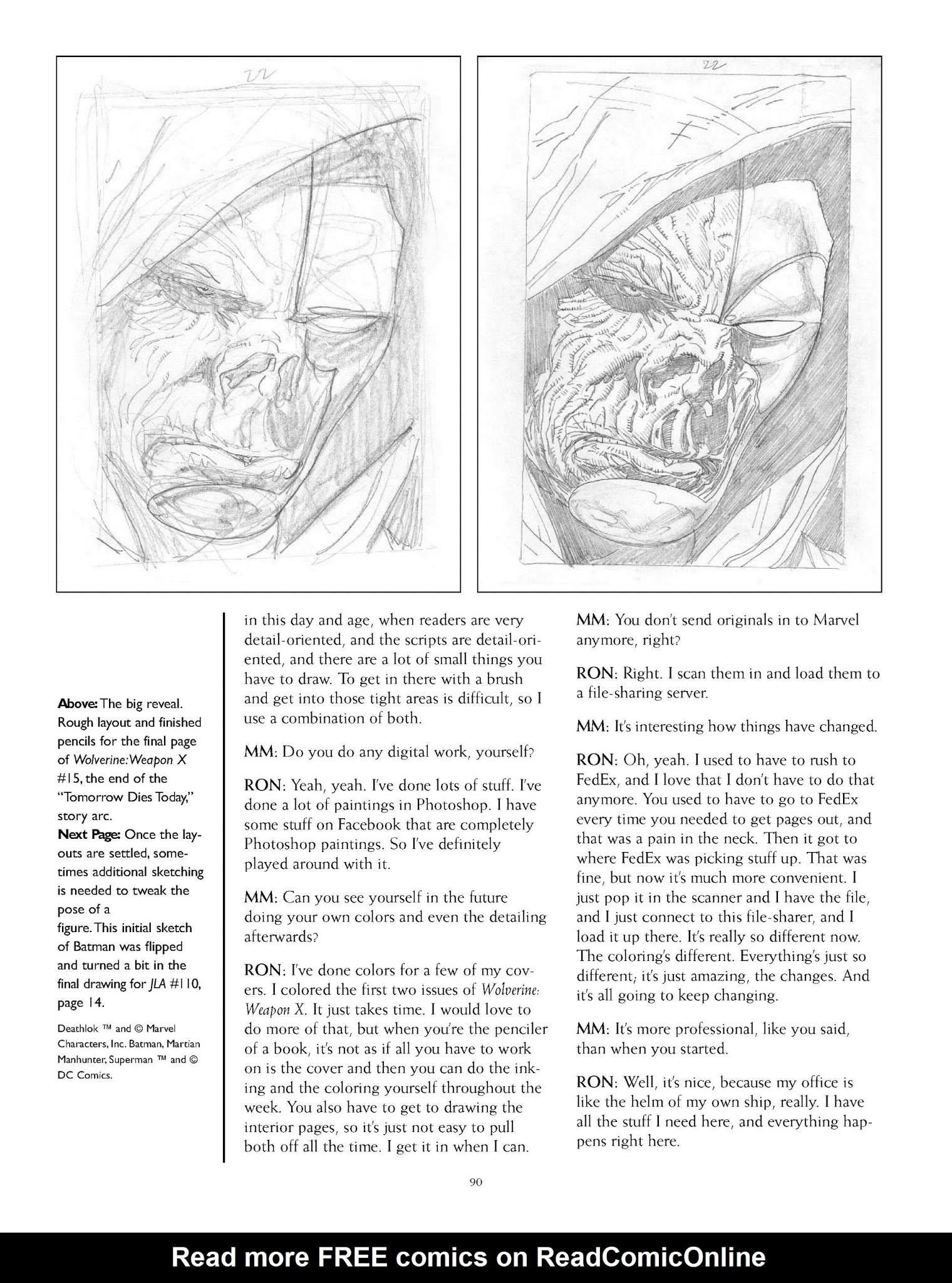 Read online Modern Masters comic -  Issue #27 - 92