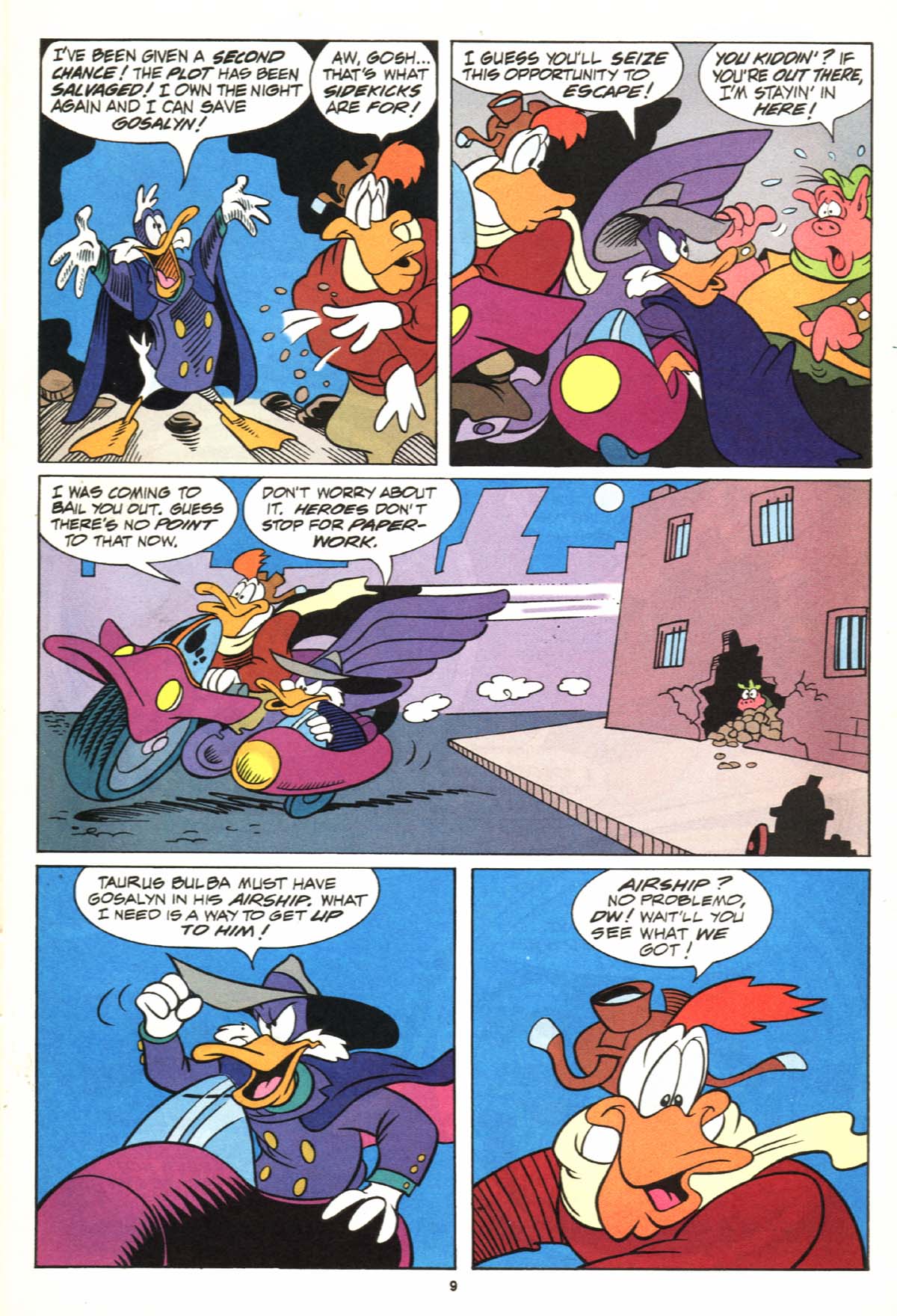 Read online Disney's Darkwing Duck Limited Series comic -  Issue #4 - 10
