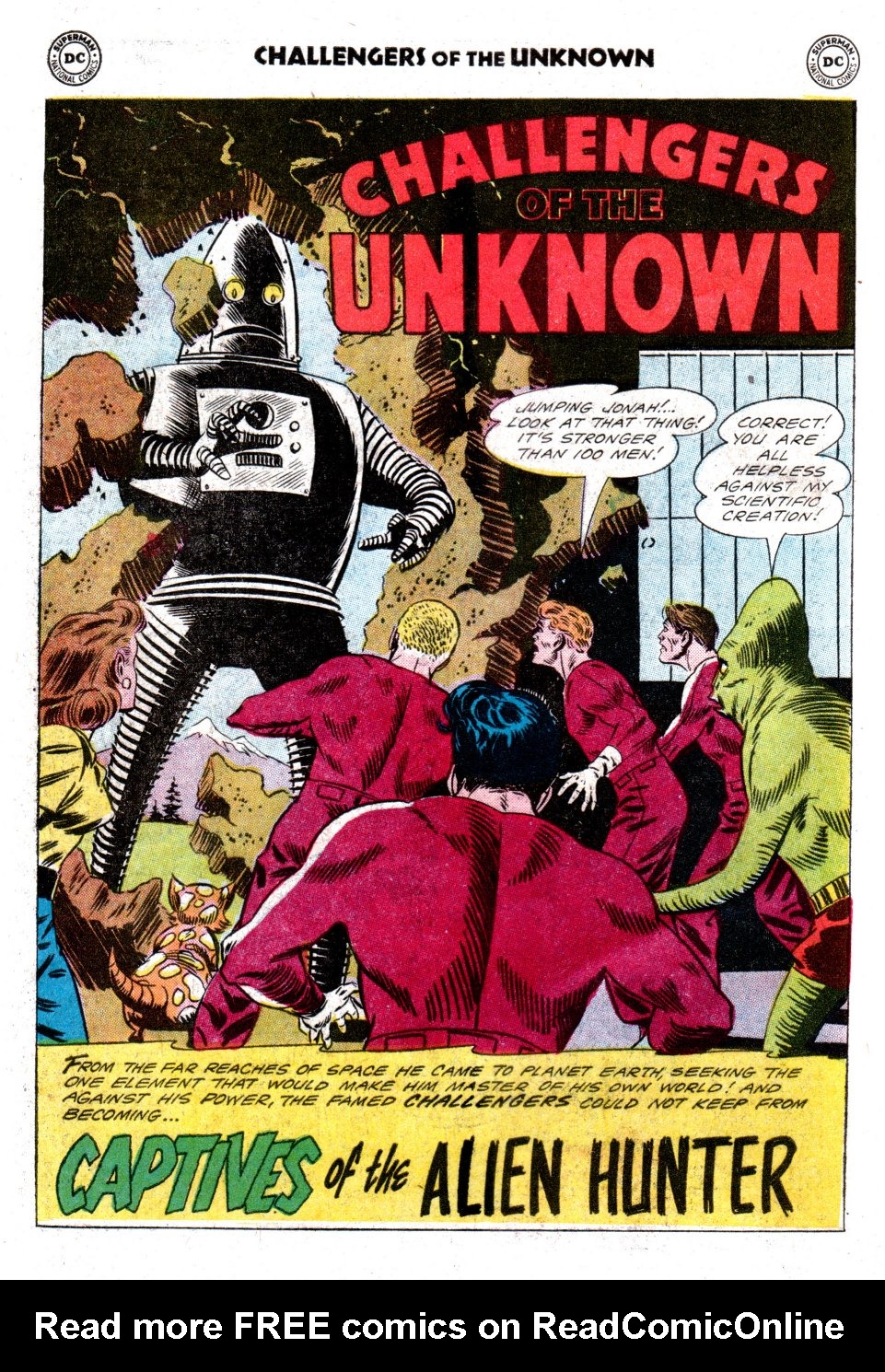 Read online Challengers of the Unknown (1958) comic -  Issue #25 - 16