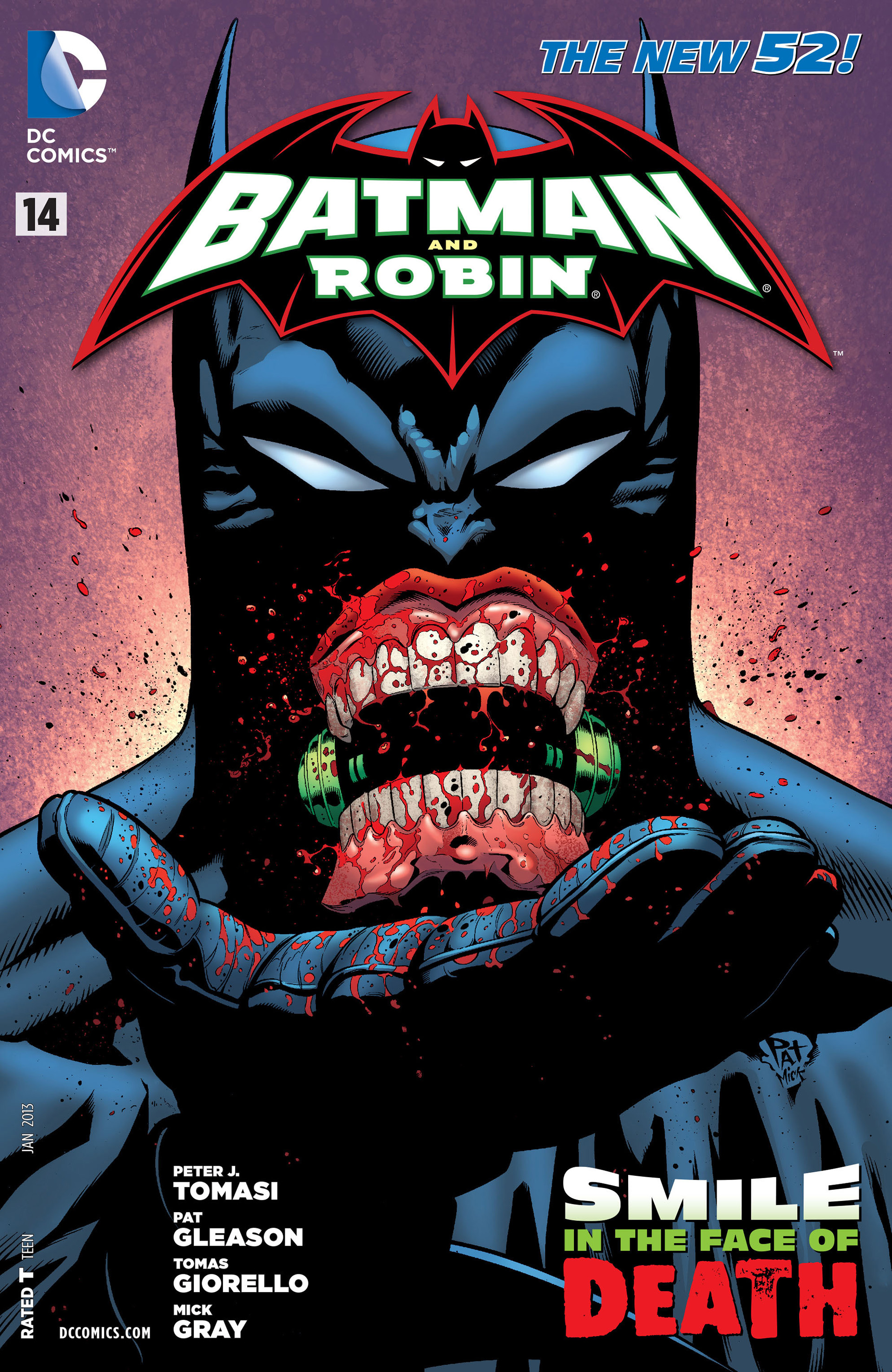 Read online Batman and Robin (2011) comic -  Issue #14 - 1