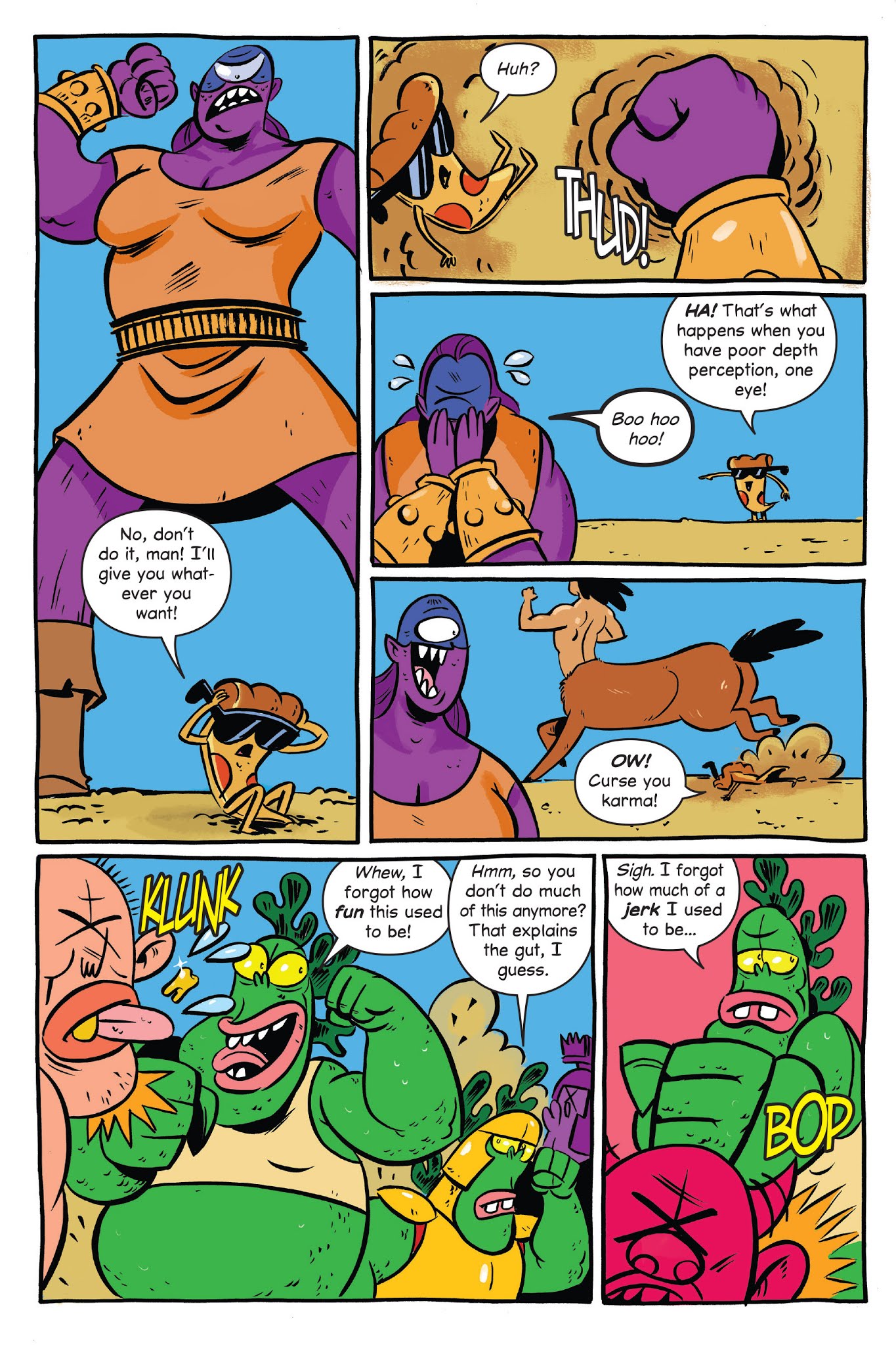 Read online Uncle Grandpa and the Time Casserole comic -  Issue # TPB - 76