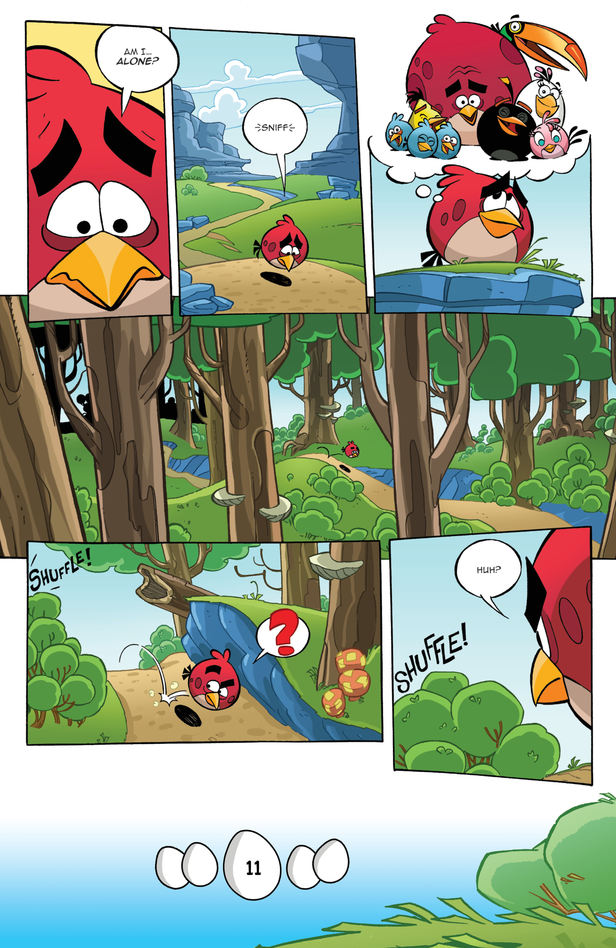 Read online Angry Birds Comics Vol. 4: Fly Off The Handle comic -  Issue # Full - 12