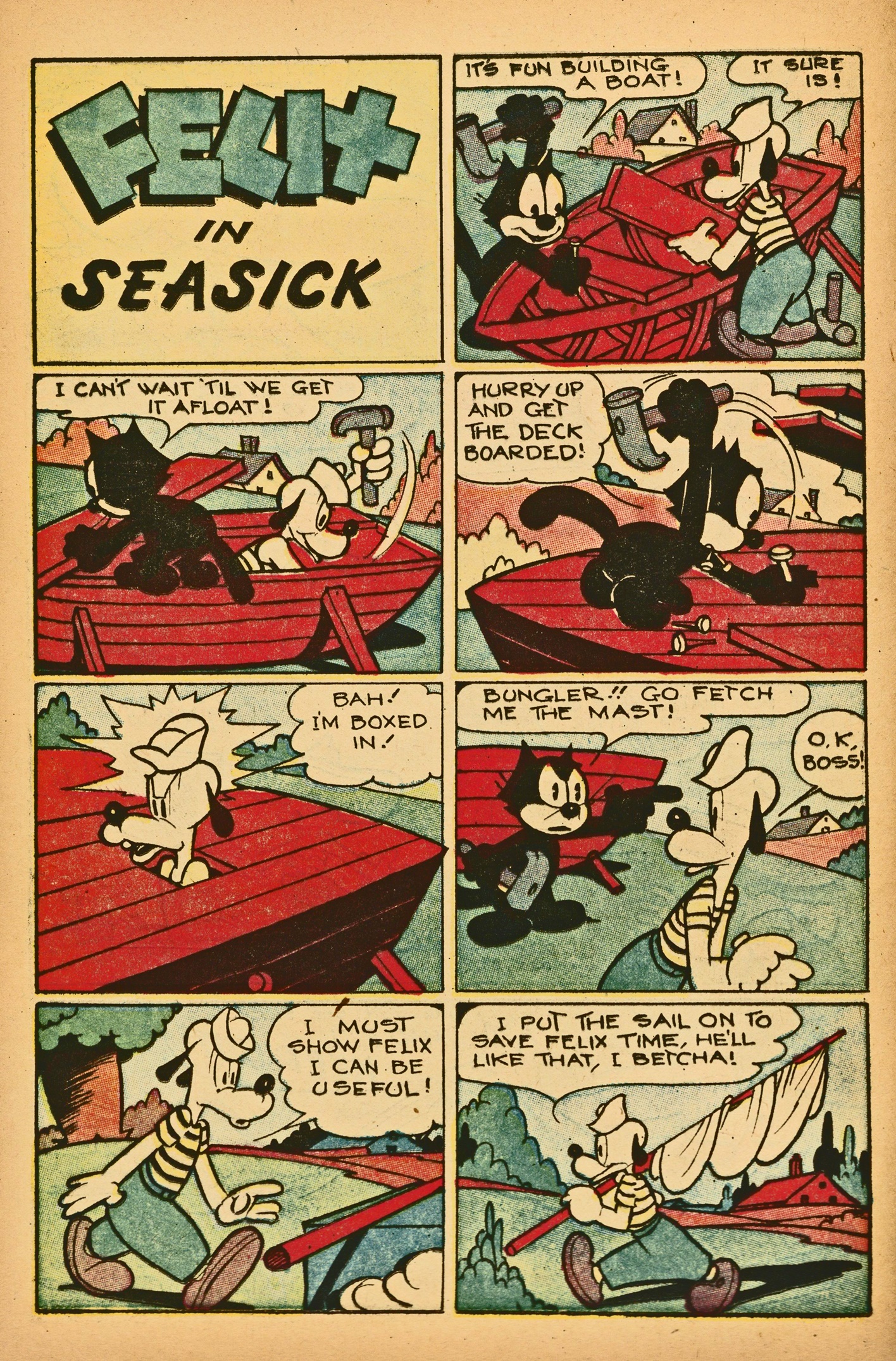 Read online Felix the Cat (1951) comic -  Issue #56 - 14