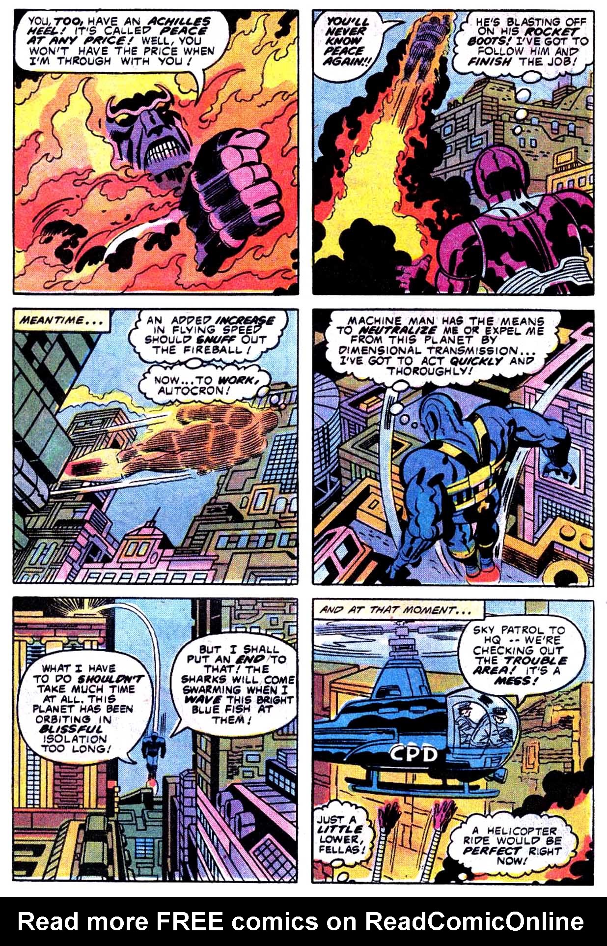 Read online Machine Man (1978) comic -  Issue #4 - 17