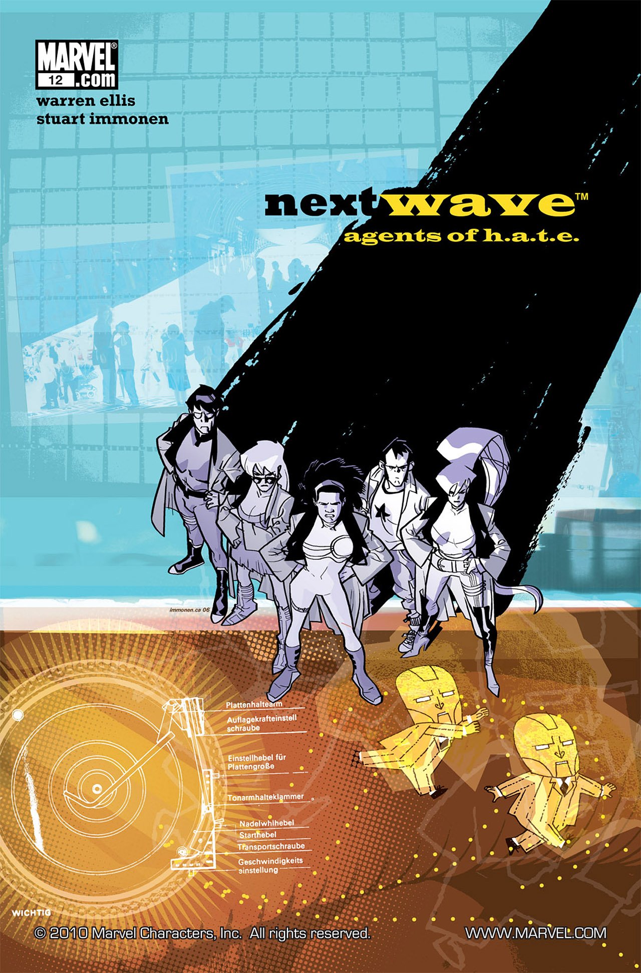 Read online Nextwave: Agents Of H.A.T.E. comic -  Issue #12 - 1