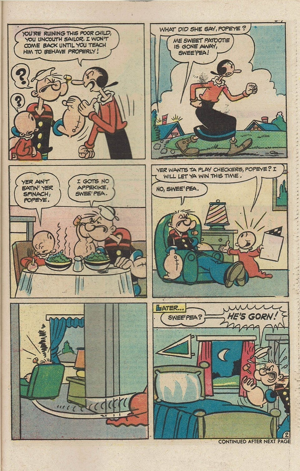 Read online Popeye (1948) comic -  Issue #135 - 29