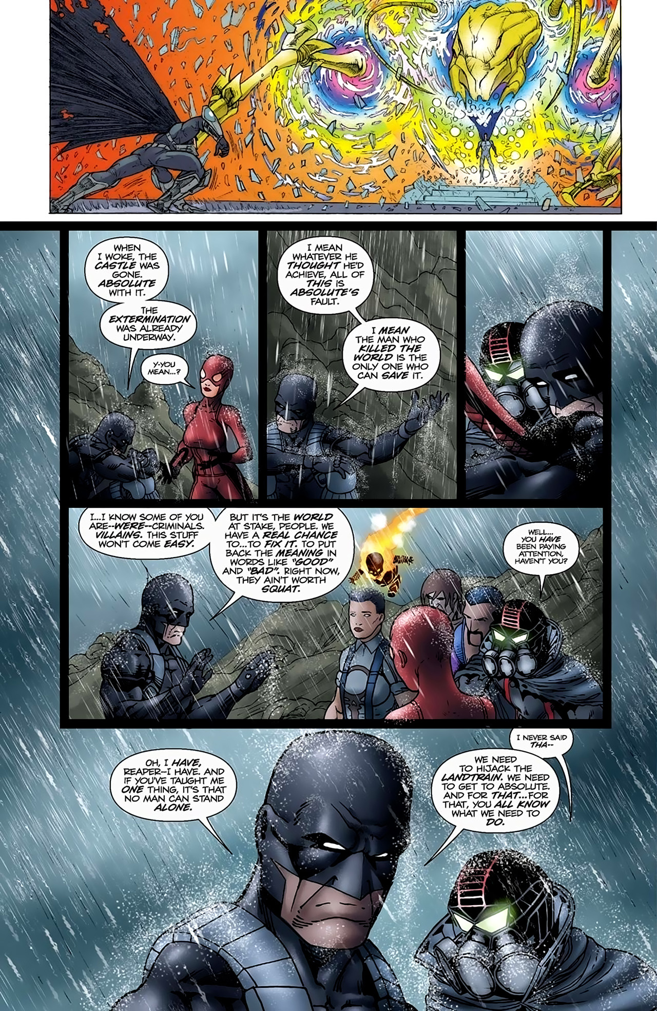 Read online Extermination comic -  Issue #4 - 28