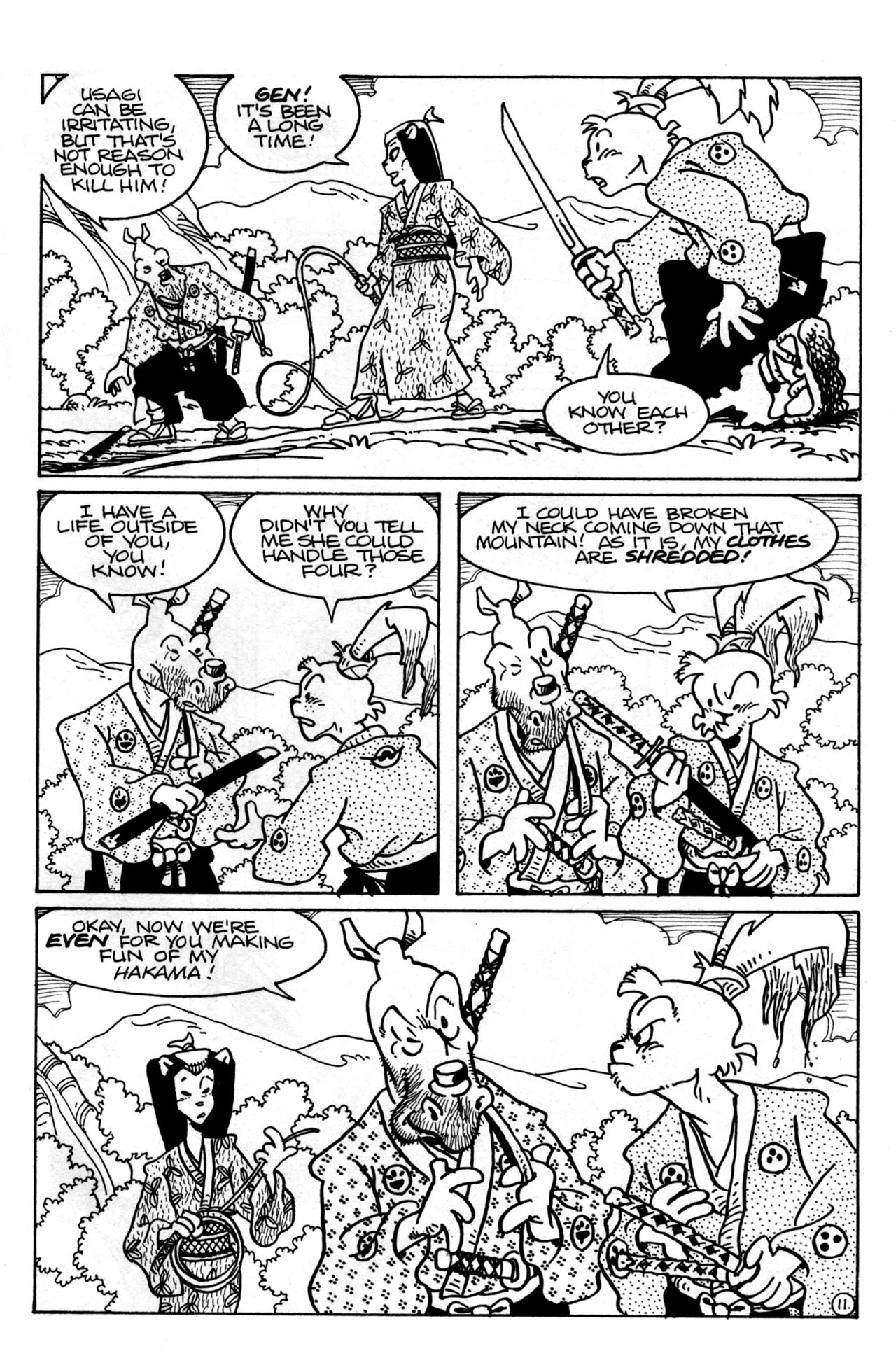 Read online Usagi Yojimbo (1996) comic -  Issue #111 - 13