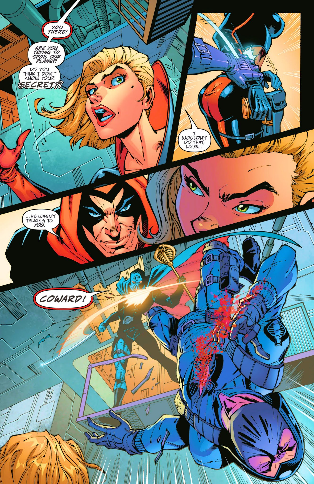 Read online Danger Girl/G.I. Joe comic -  Issue #3 - 7
