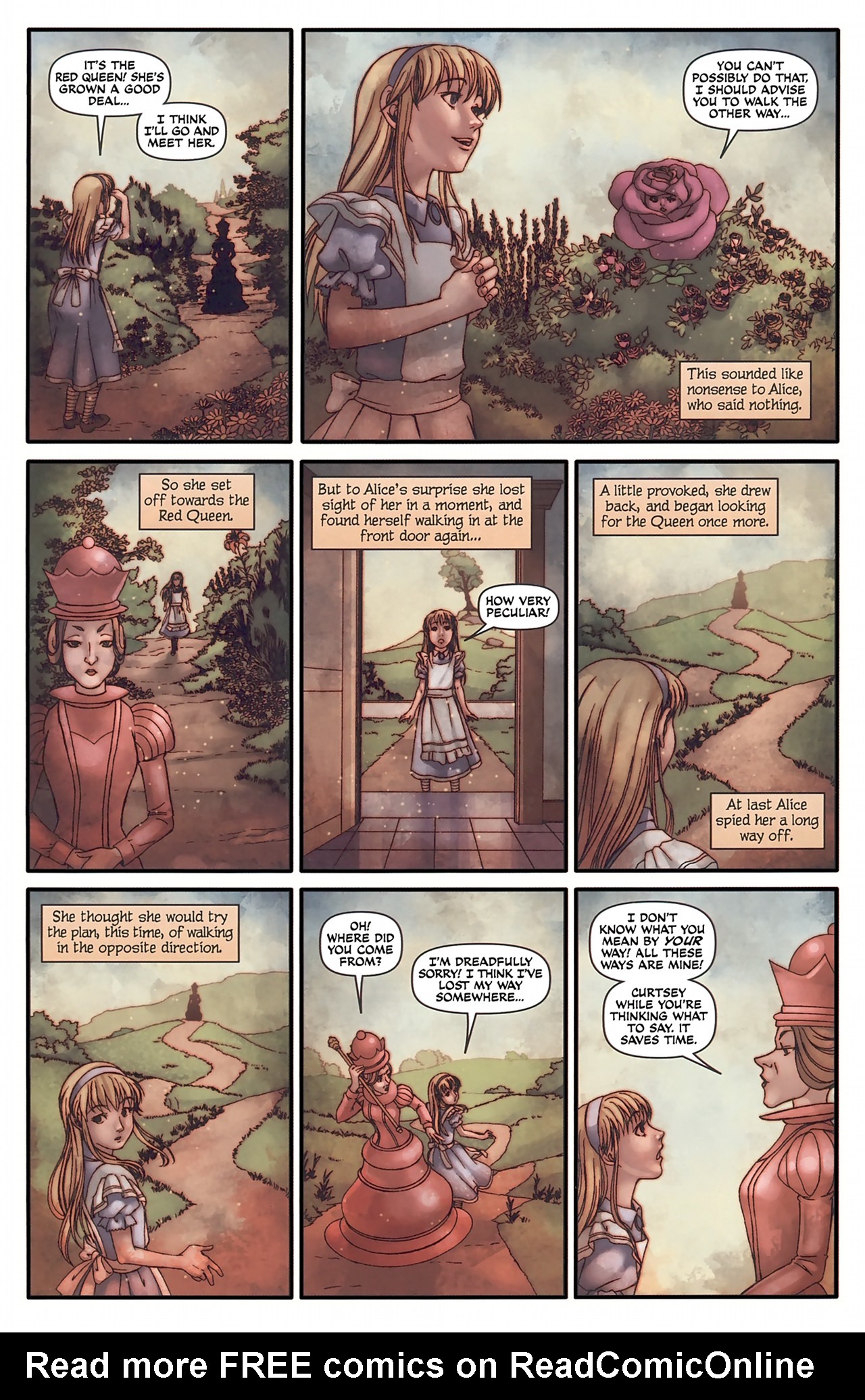 Read online The Complete Alice in Wonderland comic -  Issue #3 - 14