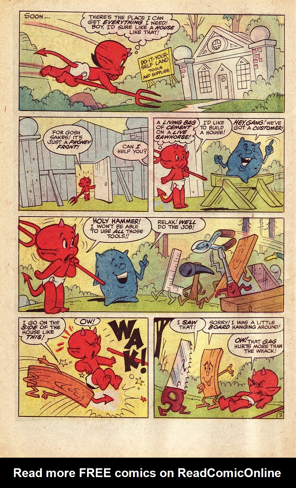 Read online Hot Stuff, the Little Devil comic -  Issue #156 - 6