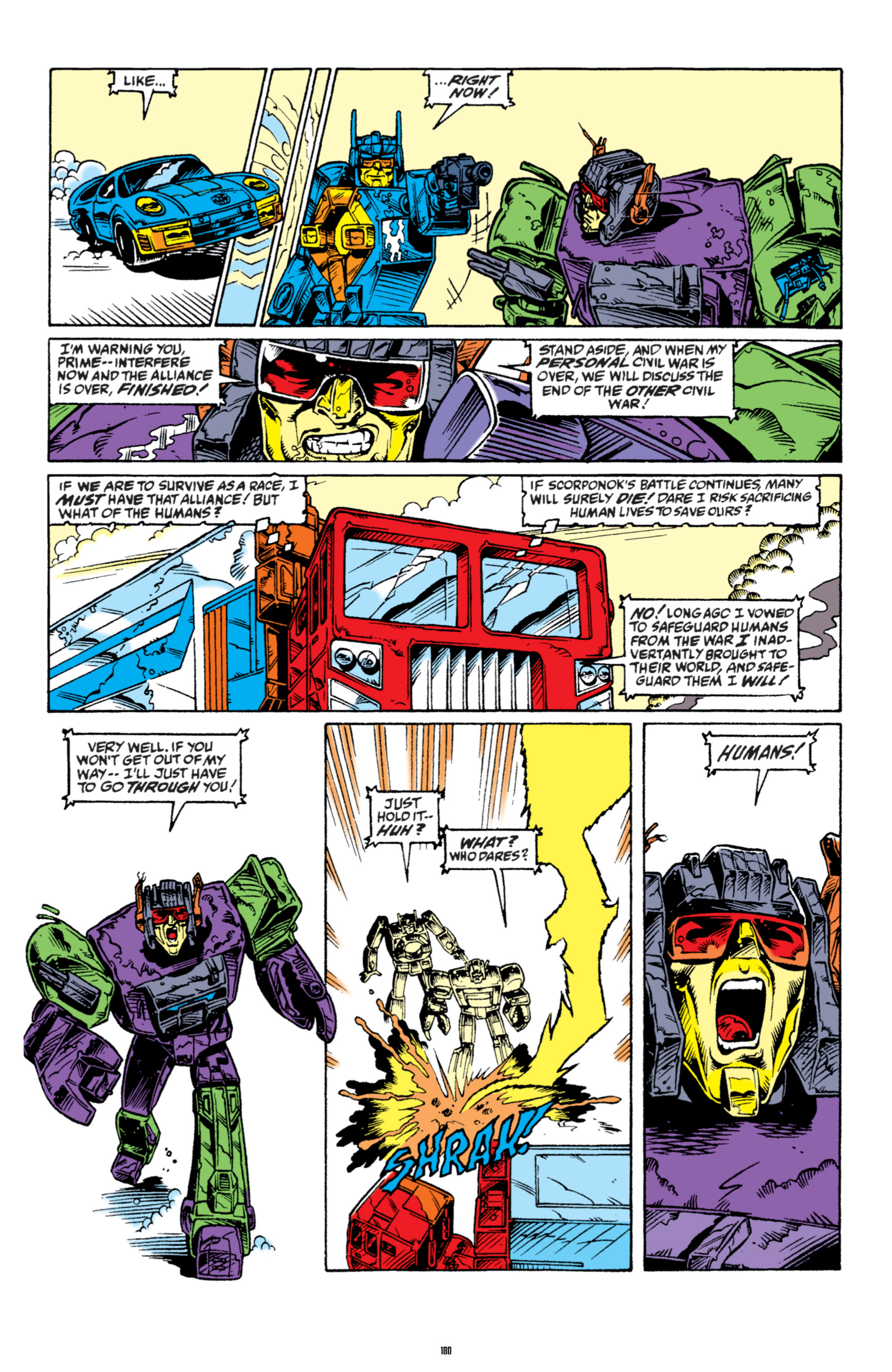 Read online The Transformers Classics comic -  Issue # TPB 6 - 180