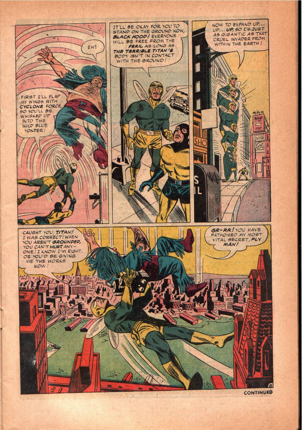 Read online Fly Man comic -  Issue #34 - 10