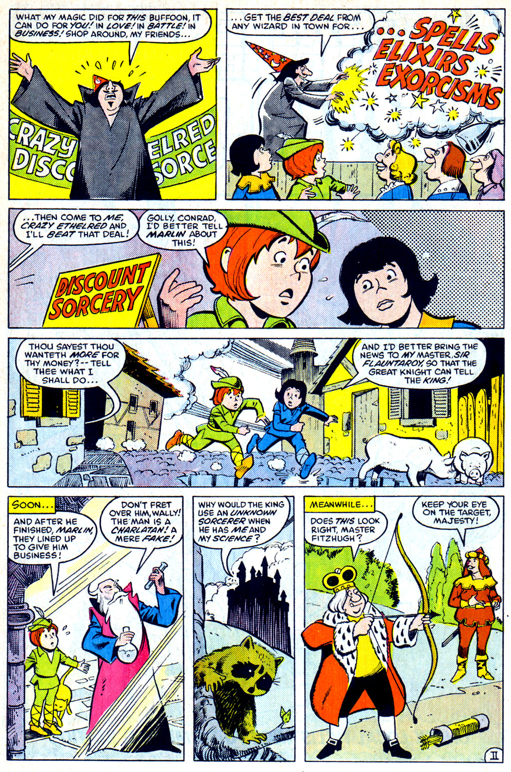 Read online Wally the Wizard comic -  Issue #12 - 18
