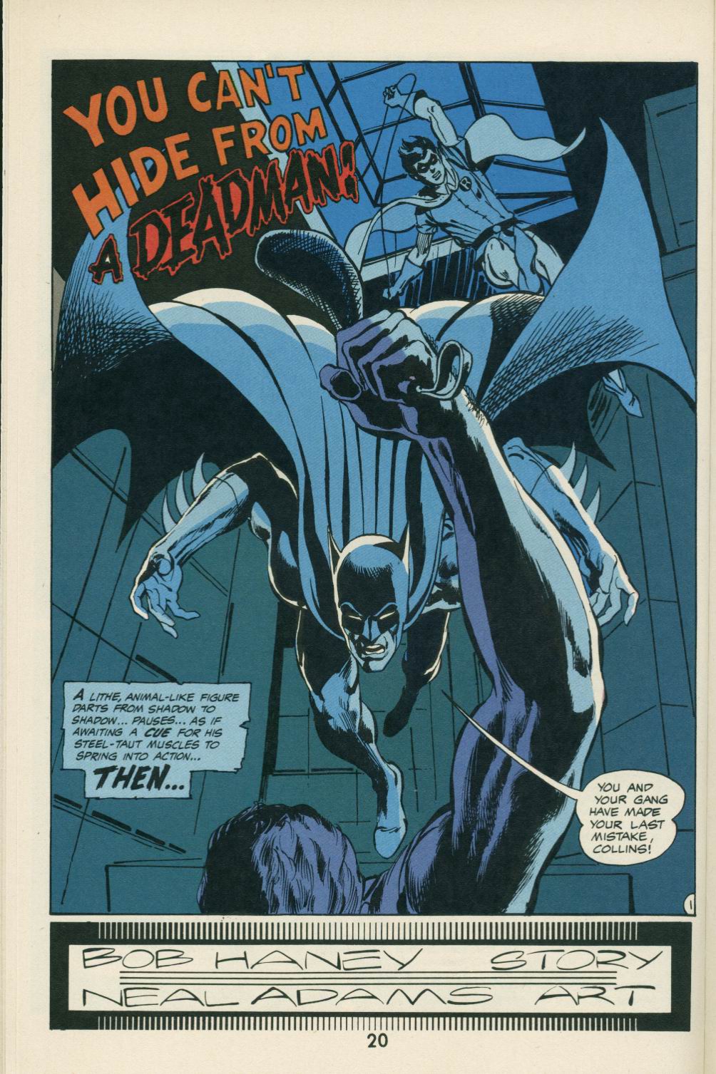 Read online Deadman (1985) comic -  Issue #7 - 20