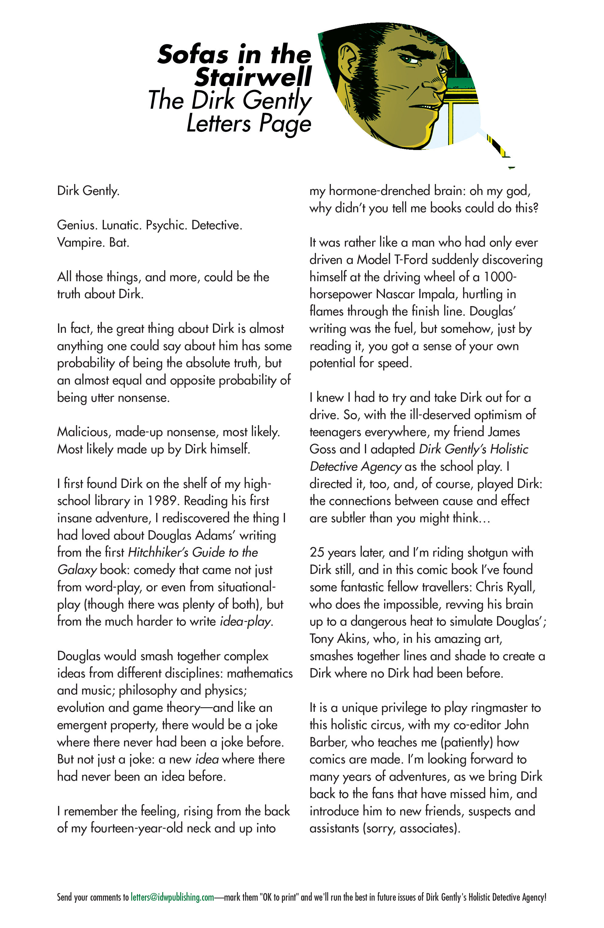 Read online Dirk Gently's Holistic Detective Agency comic -  Issue #1 - 23