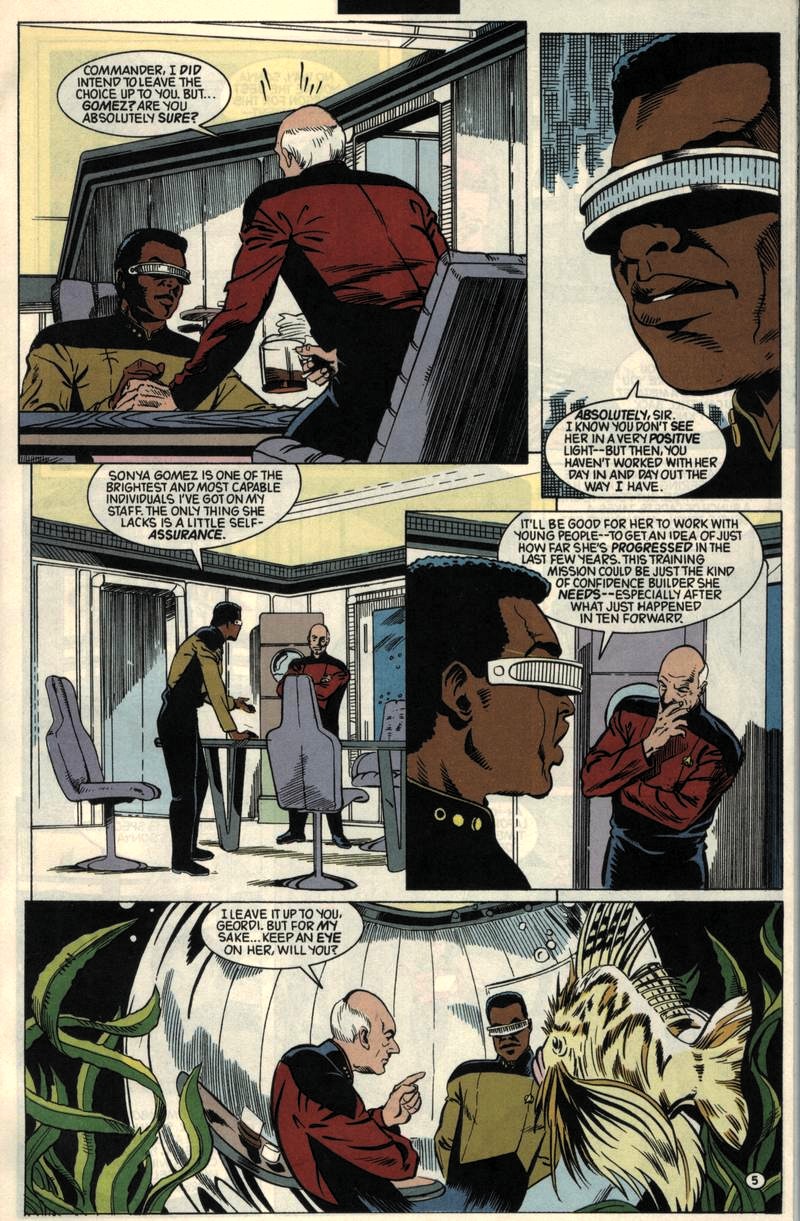 Read online Star Trek: The Next Generation (1989) comic -  Issue #32 - 6