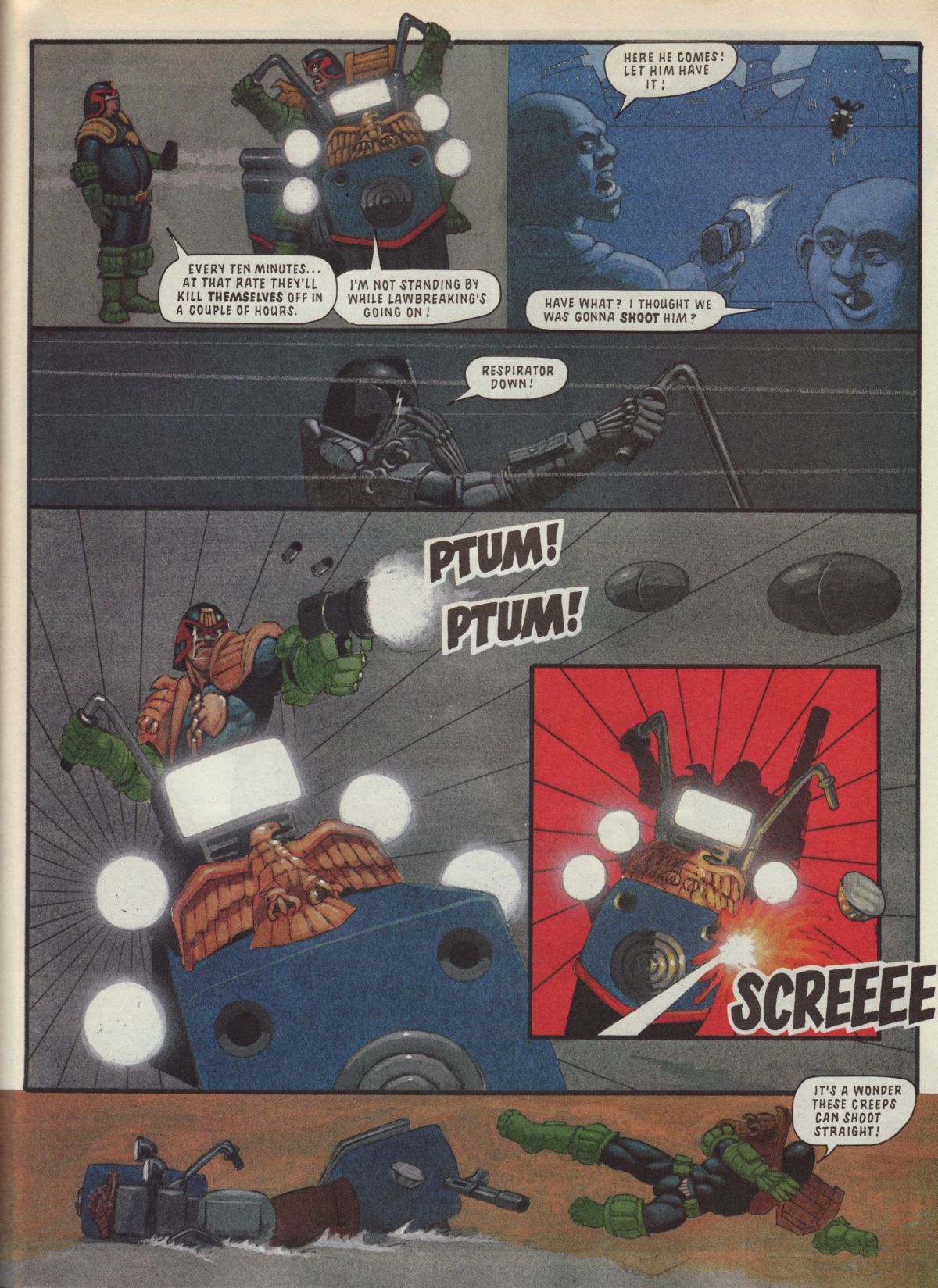 Read online Judge Dredd: The Megazine (vol. 2) comic -  Issue #31 - 9