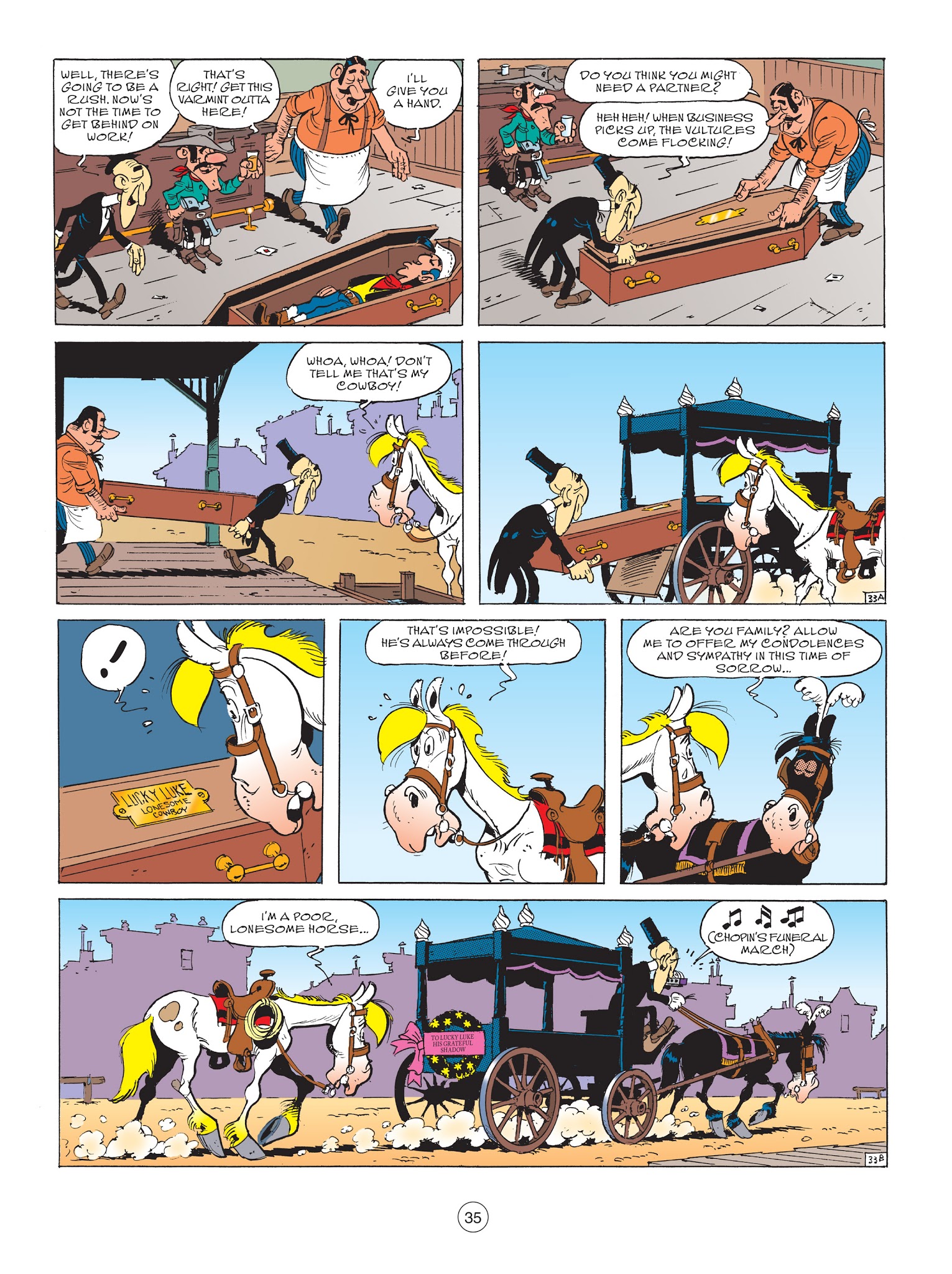 Read online A Lucky Luke Adventure comic -  Issue #64 - 36