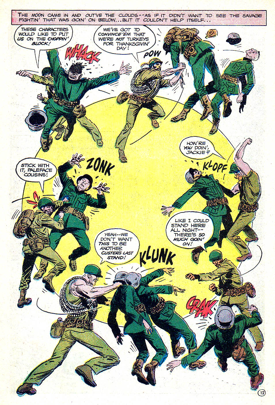 Read online Our Army at War (1952) comic -  Issue #193 - 17