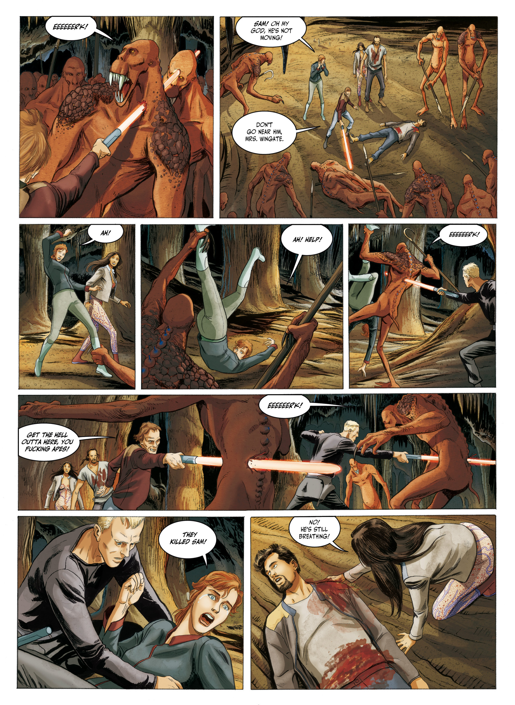 Read online Robert Silverberg's COLONIES comic -  Issue #2 - 41