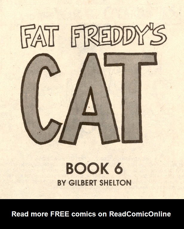 Read online Adventures of Fat Freddy's Cat comic -  Issue #6 - 3
