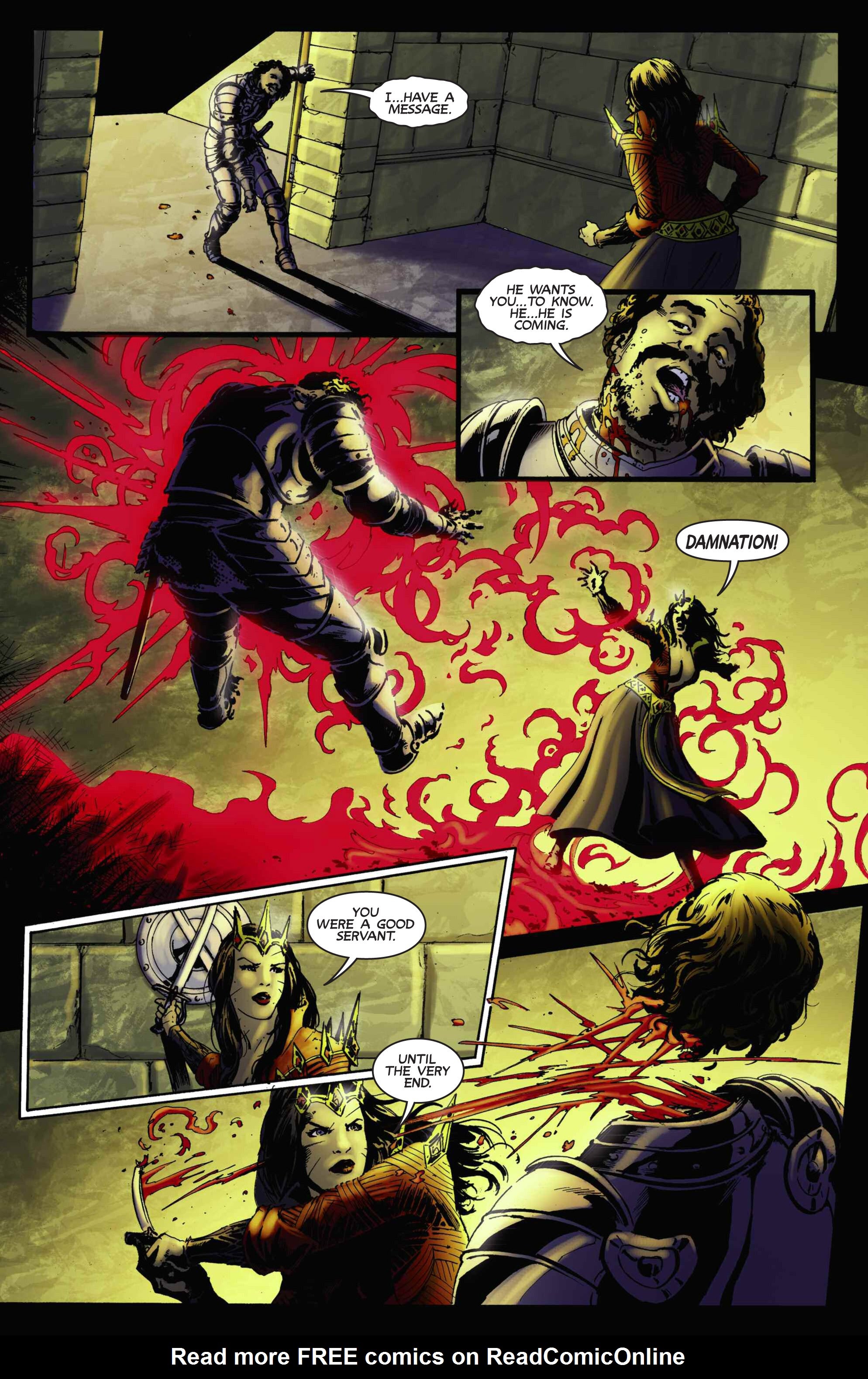 Read online Blood Queen Vs. Dracula comic -  Issue #3 - 8