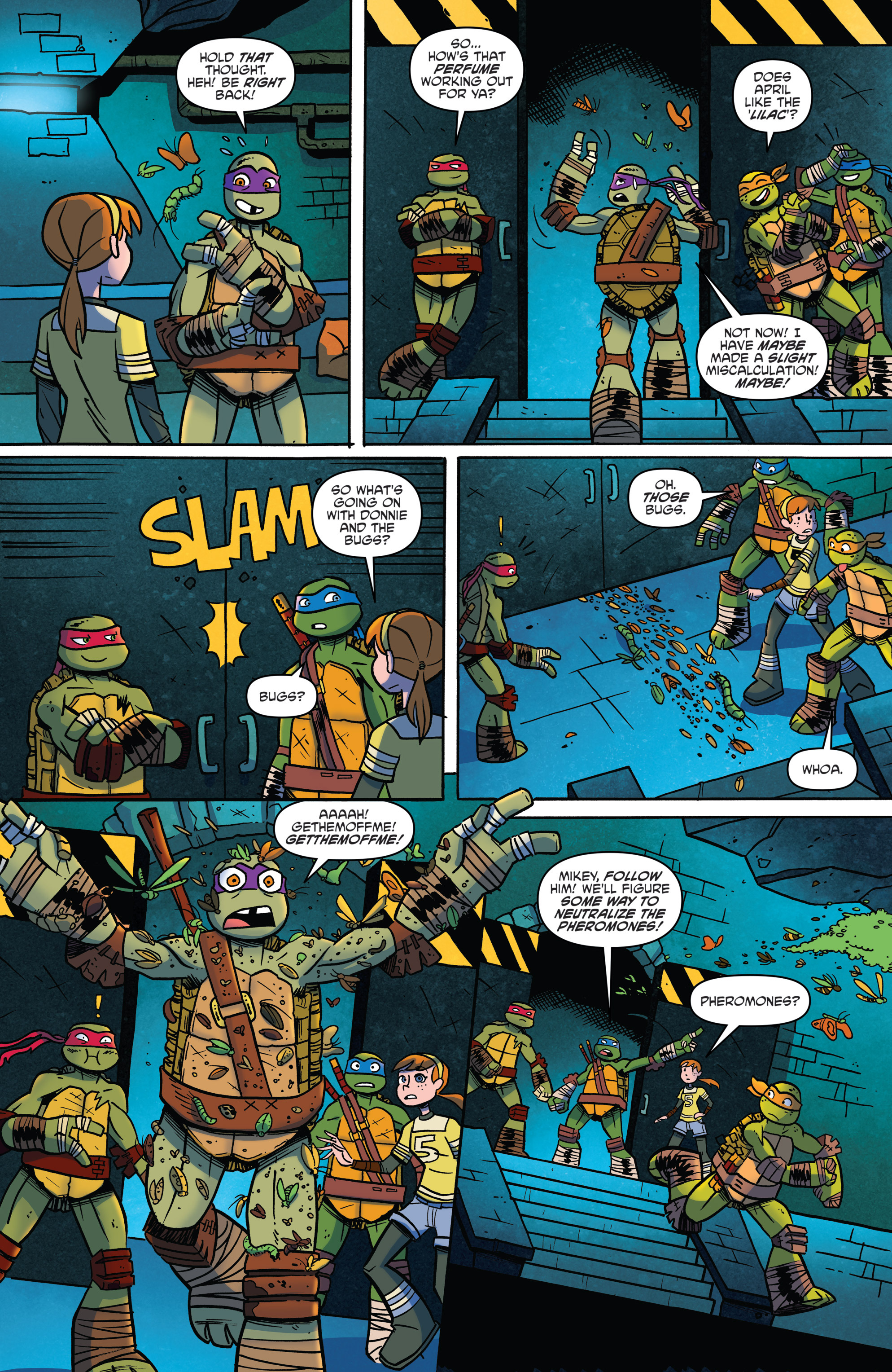 Read online Teenage Mutant Ninja Turtles New Animated Adventures comic -  Issue #14 - 5