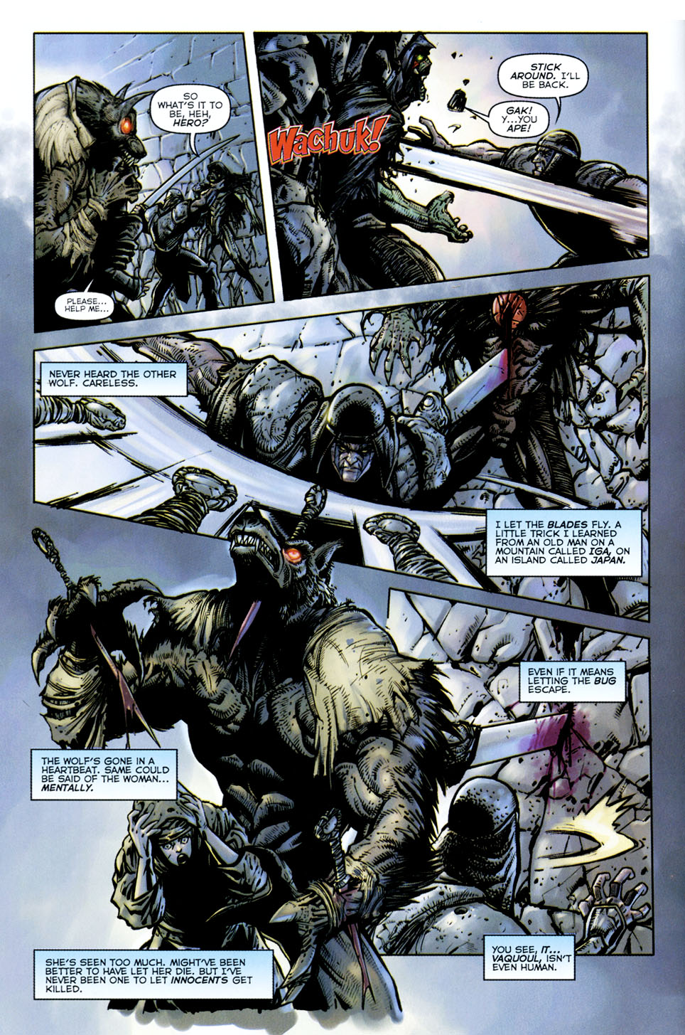 Read online Trakk Monster Hunter comic -  Issue #1 - 6