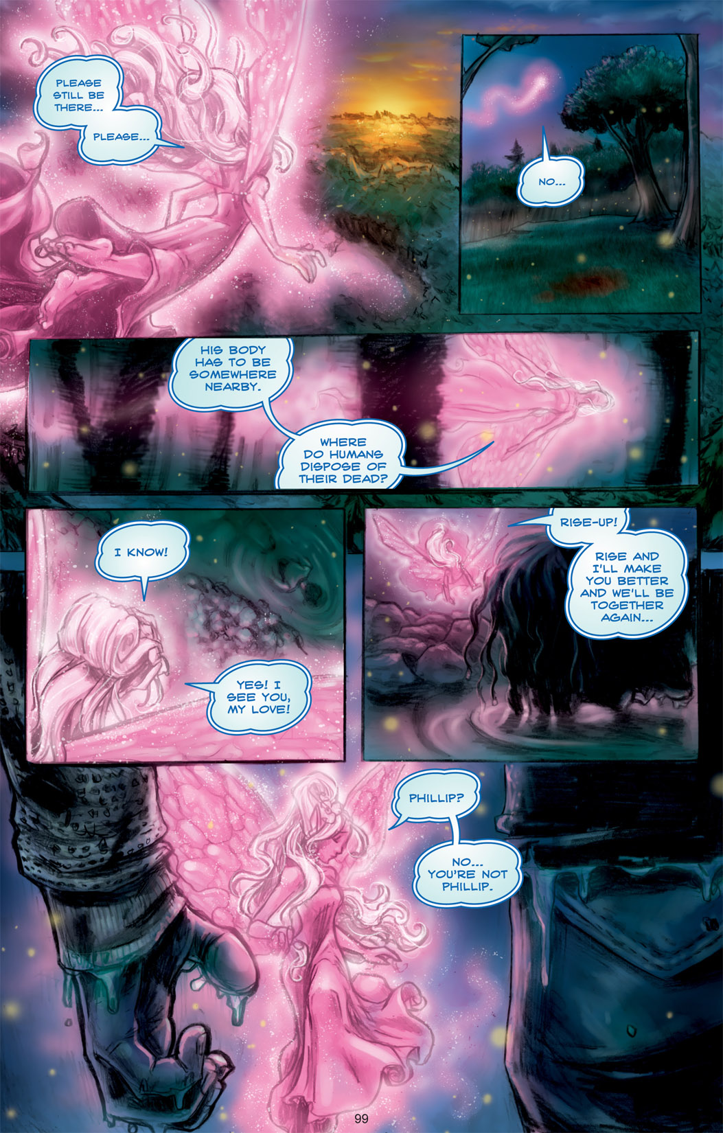 Read online Nightmare World comic -  Issue # Vol. 3 Demon Days - 100