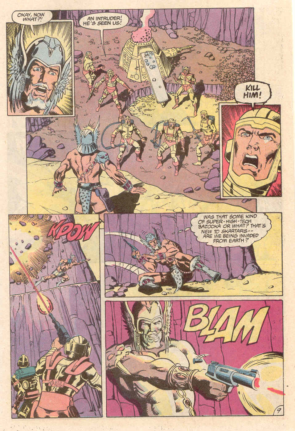Read online Warlord (1976) comic -  Issue #121 - 9