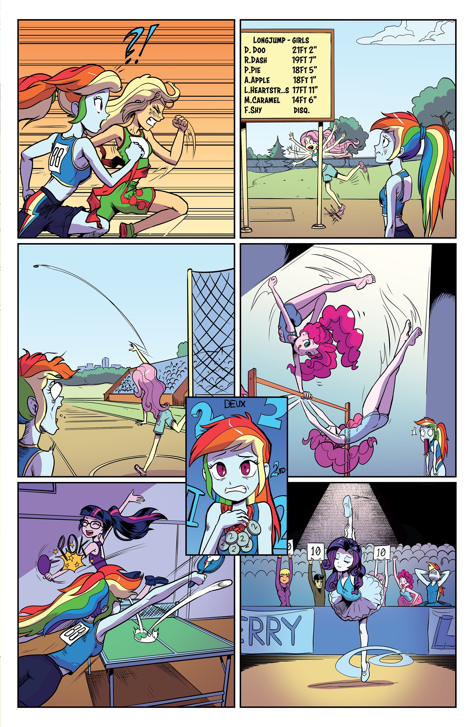 Read online My Little Pony Equestria Girls: Canterlot High: March Radness comic -  Issue # Full - 28