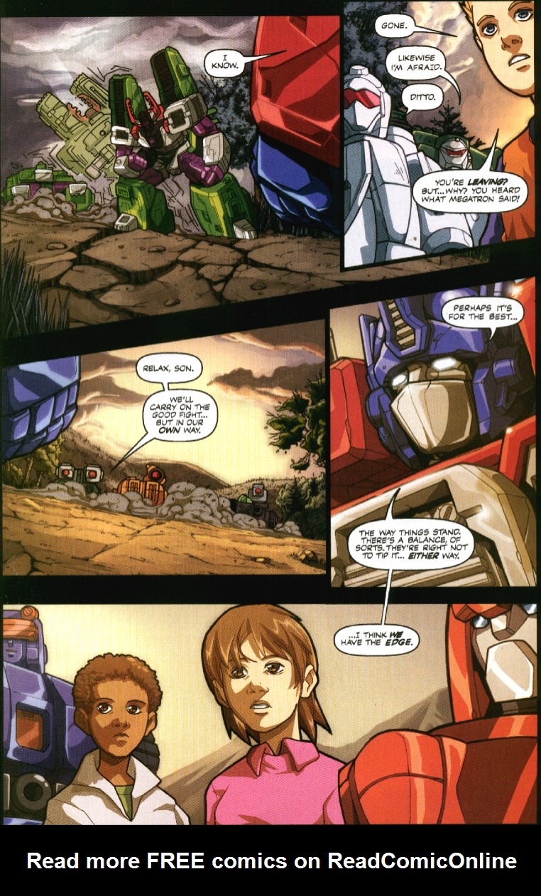 Read online Transformers Armada comic -  Issue #7 - 25