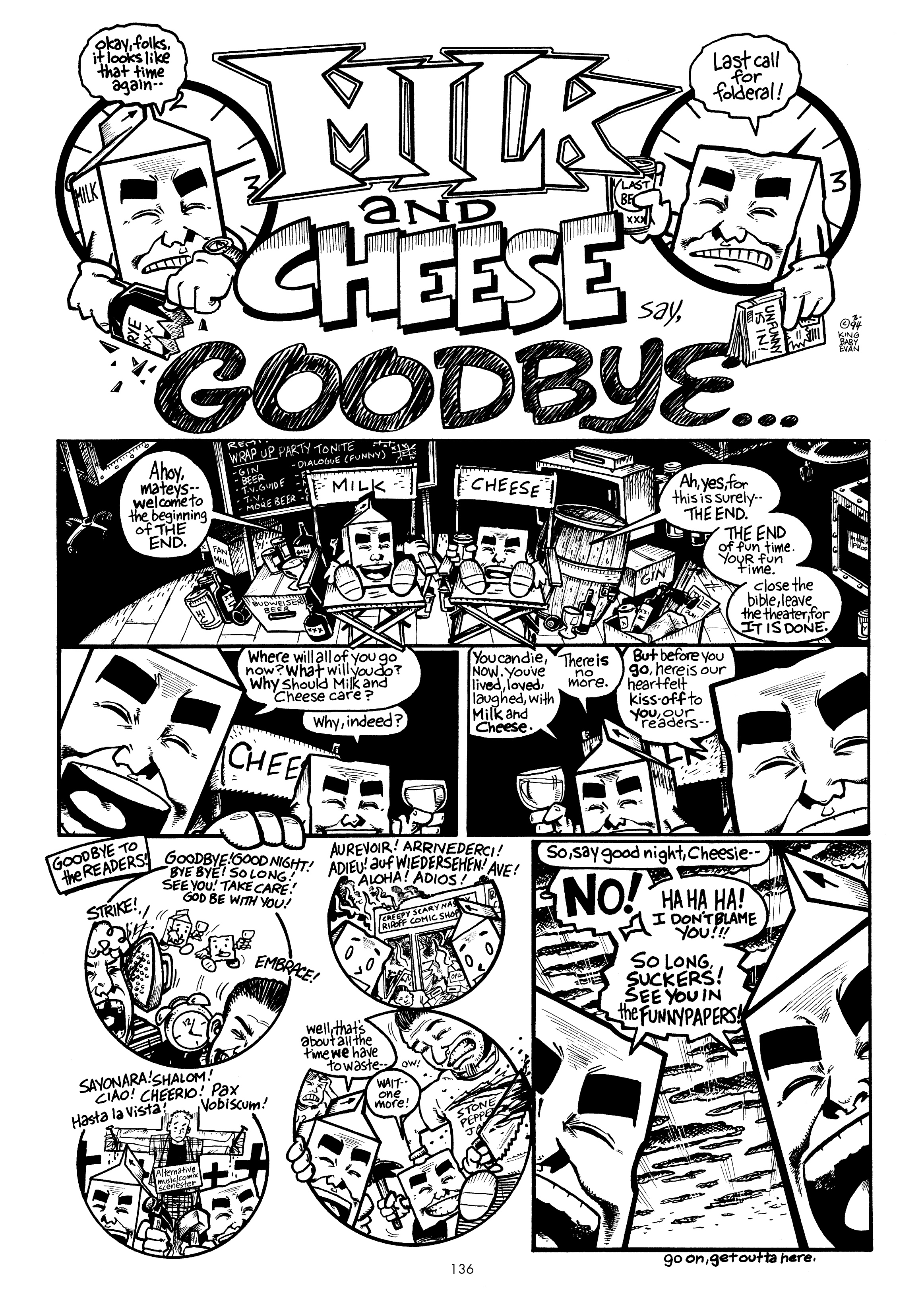 Read online Milk And Cheese: Dairy Products Gone Bad! comic -  Issue # Full - 138