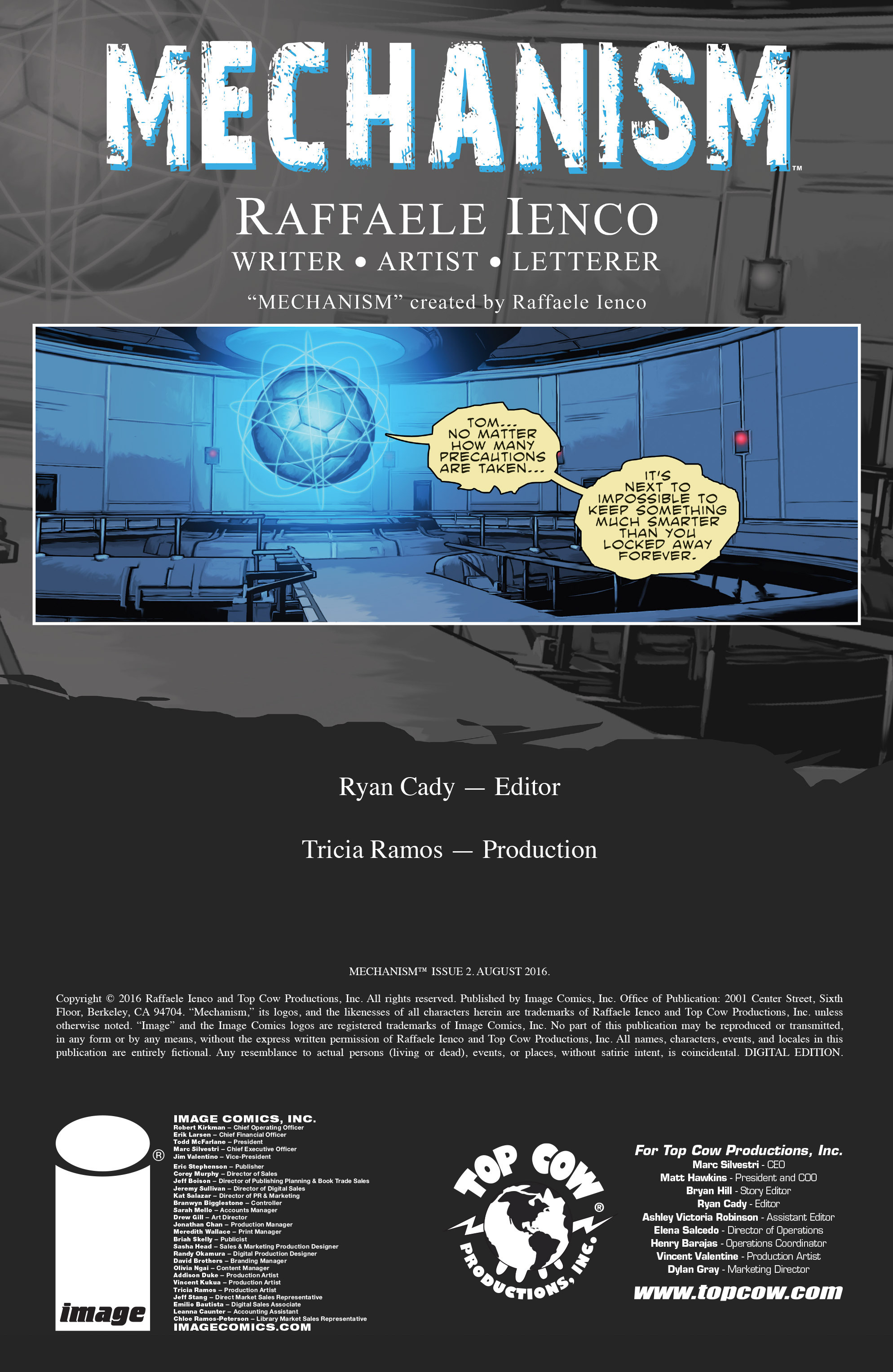 Read online Mechanism comic -  Issue #2 - 2