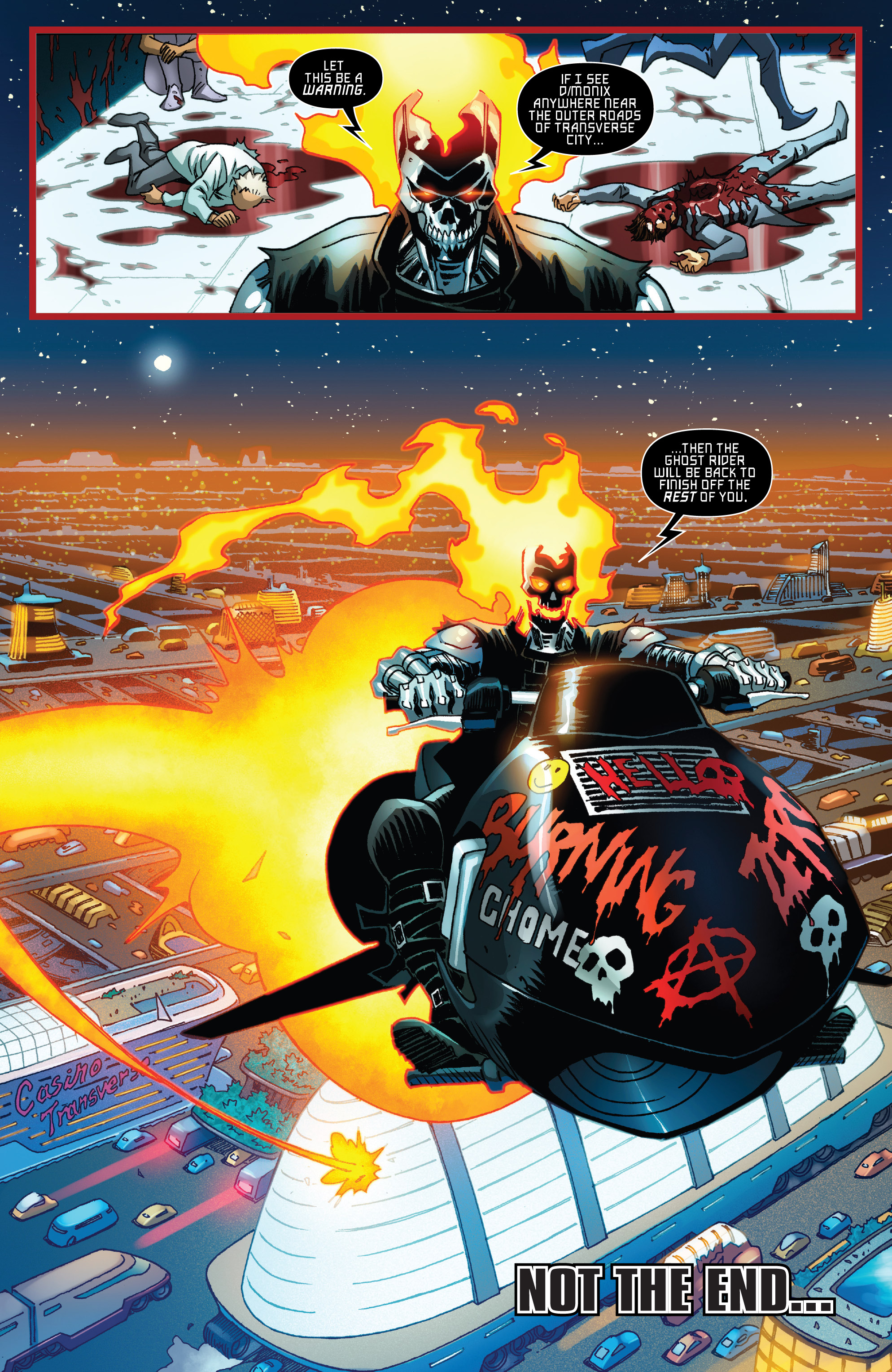 Read online Ghost Rider 2099 (2020) comic -  Issue # Full - 33