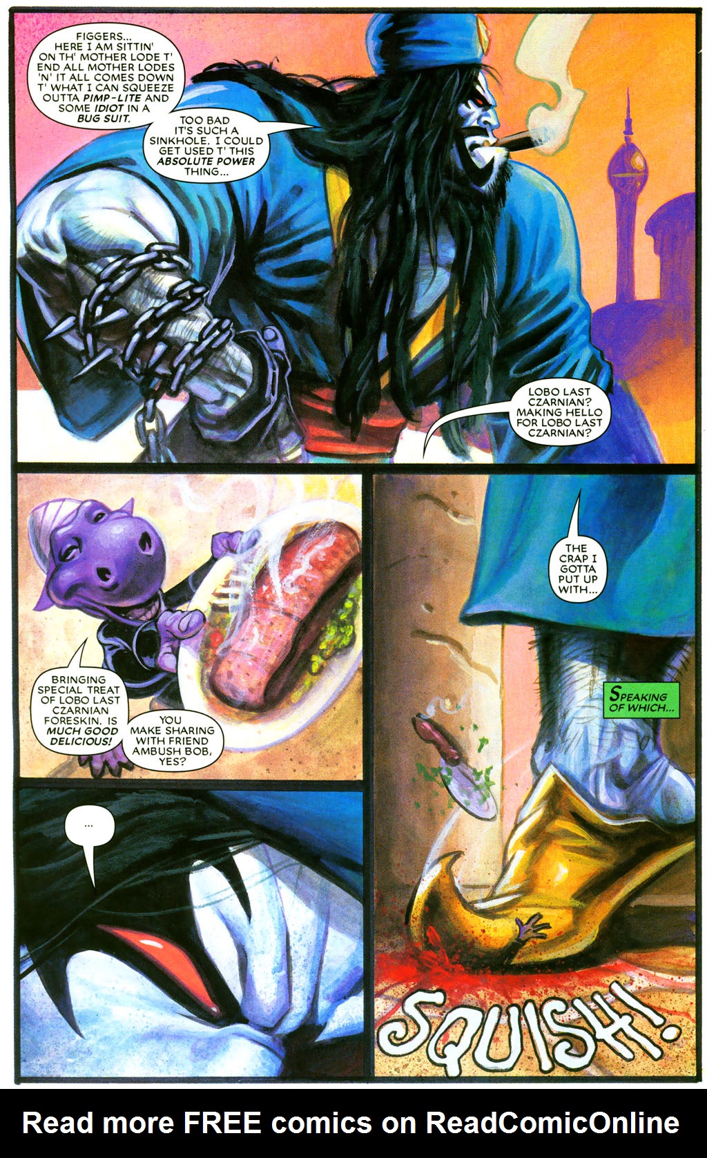 Read online Lobo: Unbound comic -  Issue #6 - 12