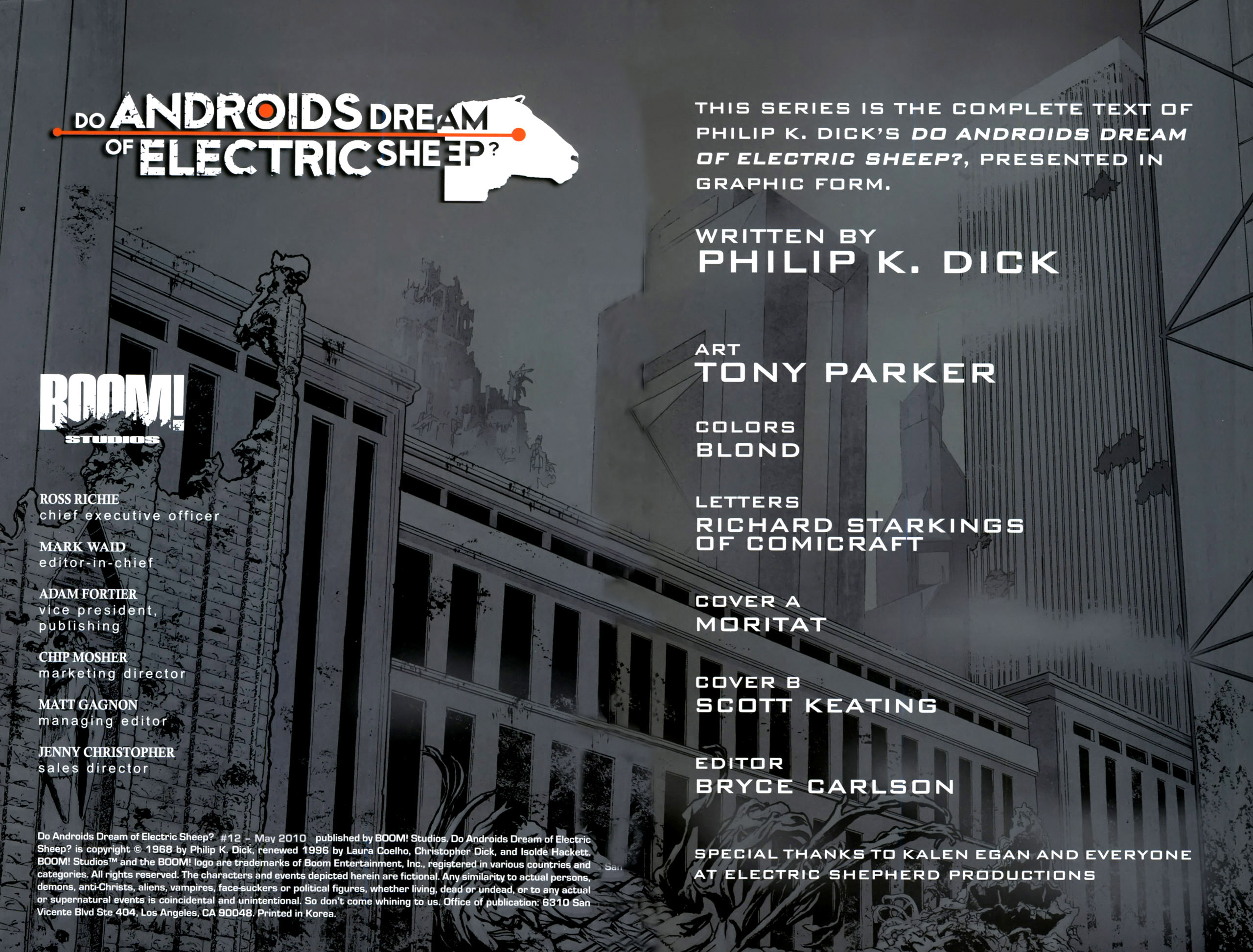 Read online Do Androids Dream of Electric Sheep? comic -  Issue #12 - 2