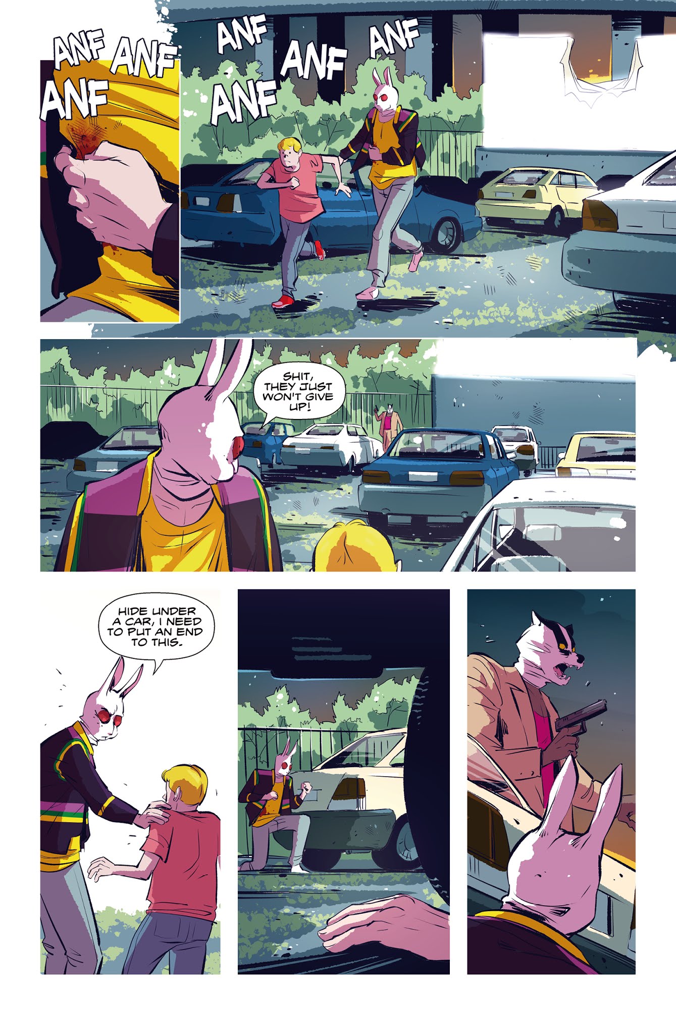 Read online Hotline Miami Wildlife comic -  Issue #8 - 21