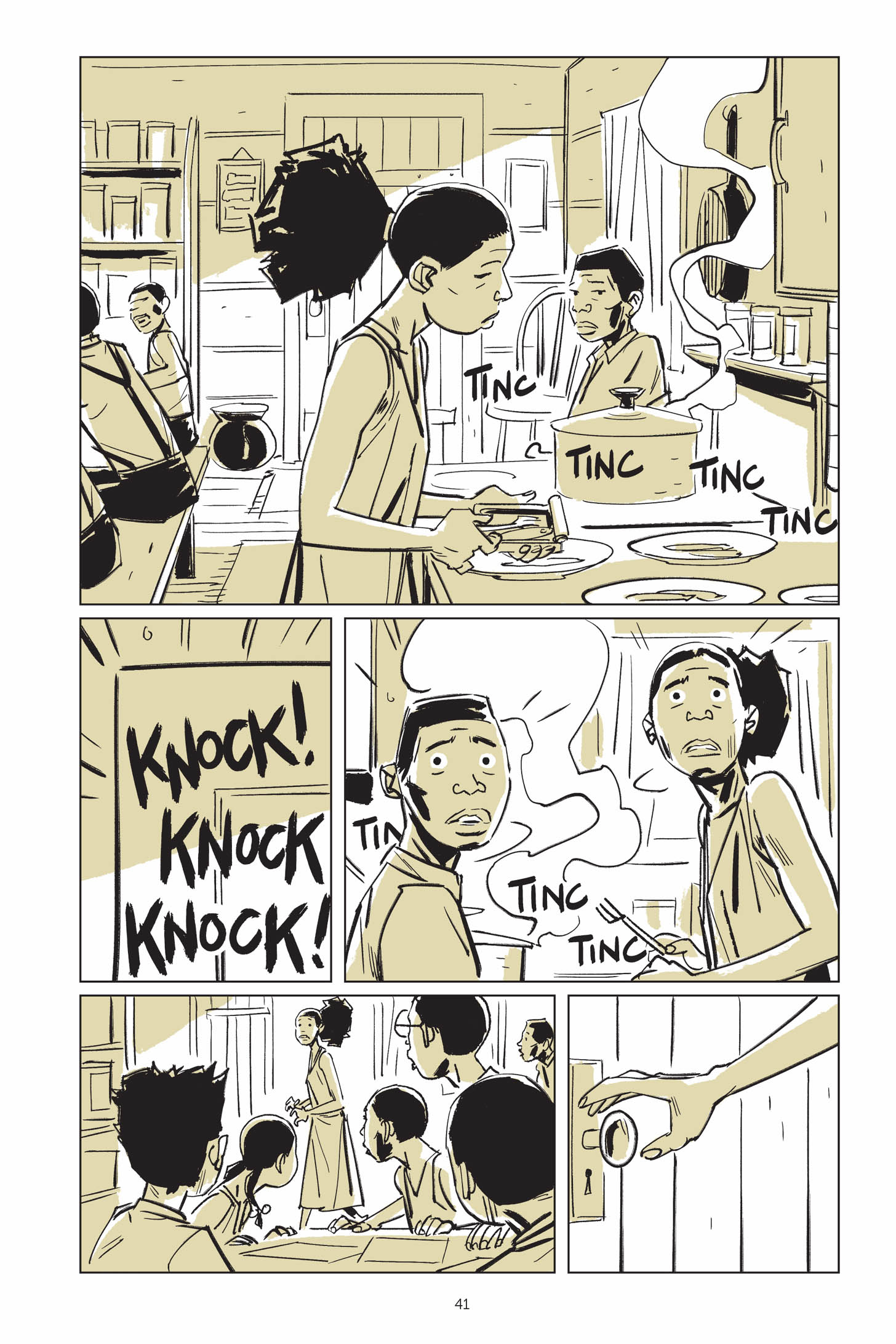 Read online Now Let Me Fly: A Portrait of Eugene Bullard comic -  Issue # TPB (Part 1) - 47