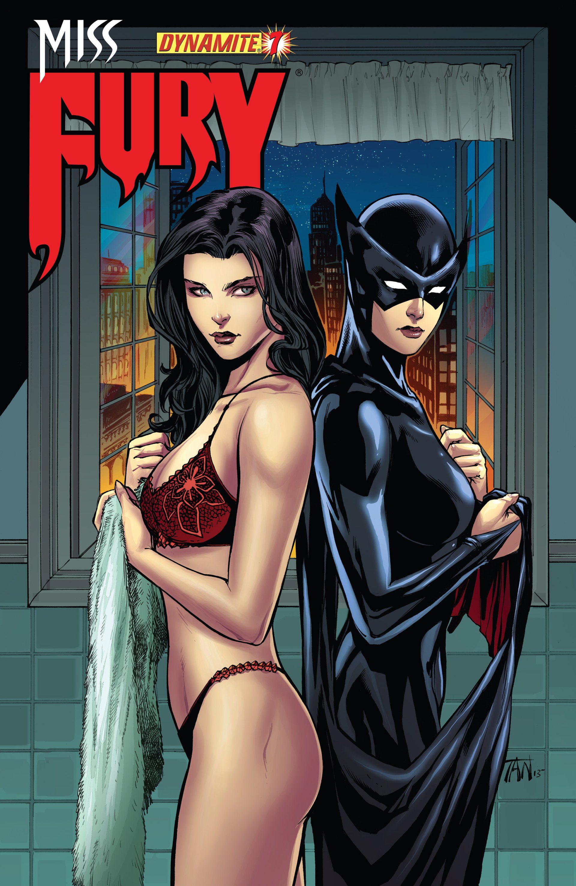 Read online Miss Fury (2013) comic -  Issue #7 - 1