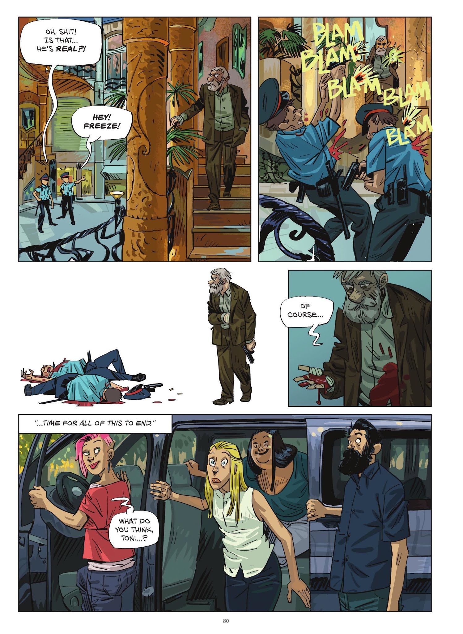 Read online The Ghost of Gaudi comic -  Issue # TPB - 80