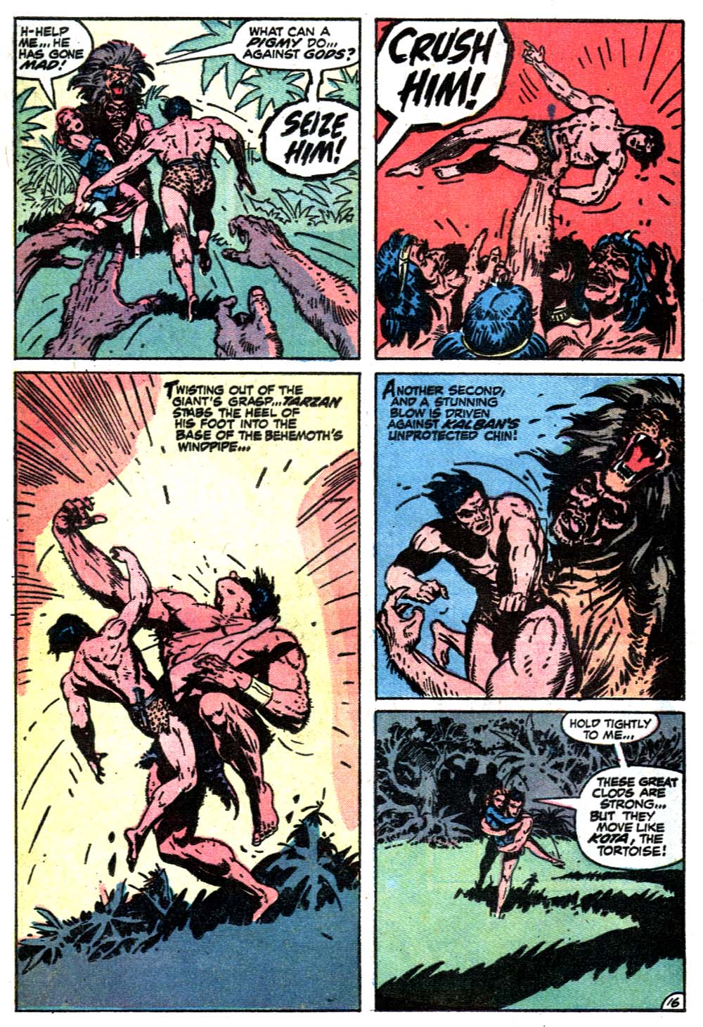 Read online Tarzan (1972) comic -  Issue #211 - 19