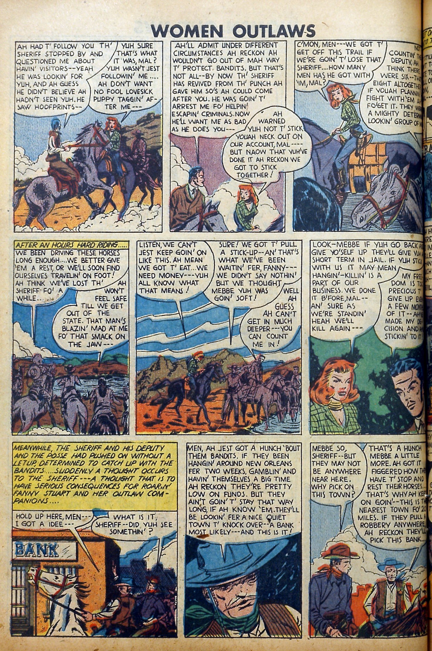 Read online Women Outlaws comic -  Issue #5 - 9