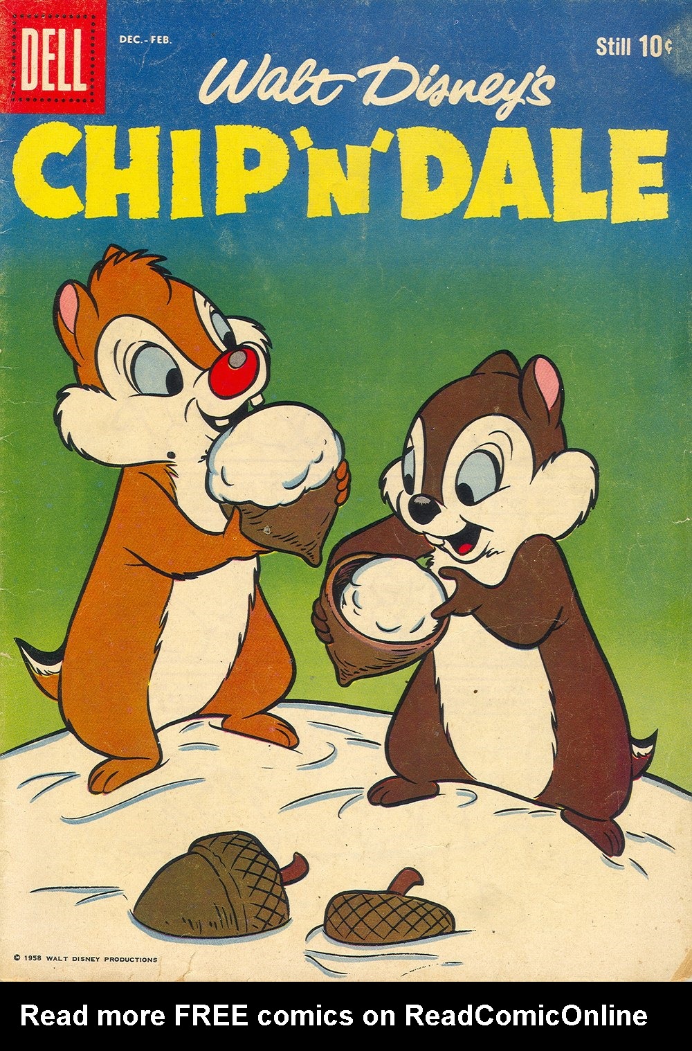 Read online Walt Disney's Chip 'N' Dale comic -  Issue #16 - 1