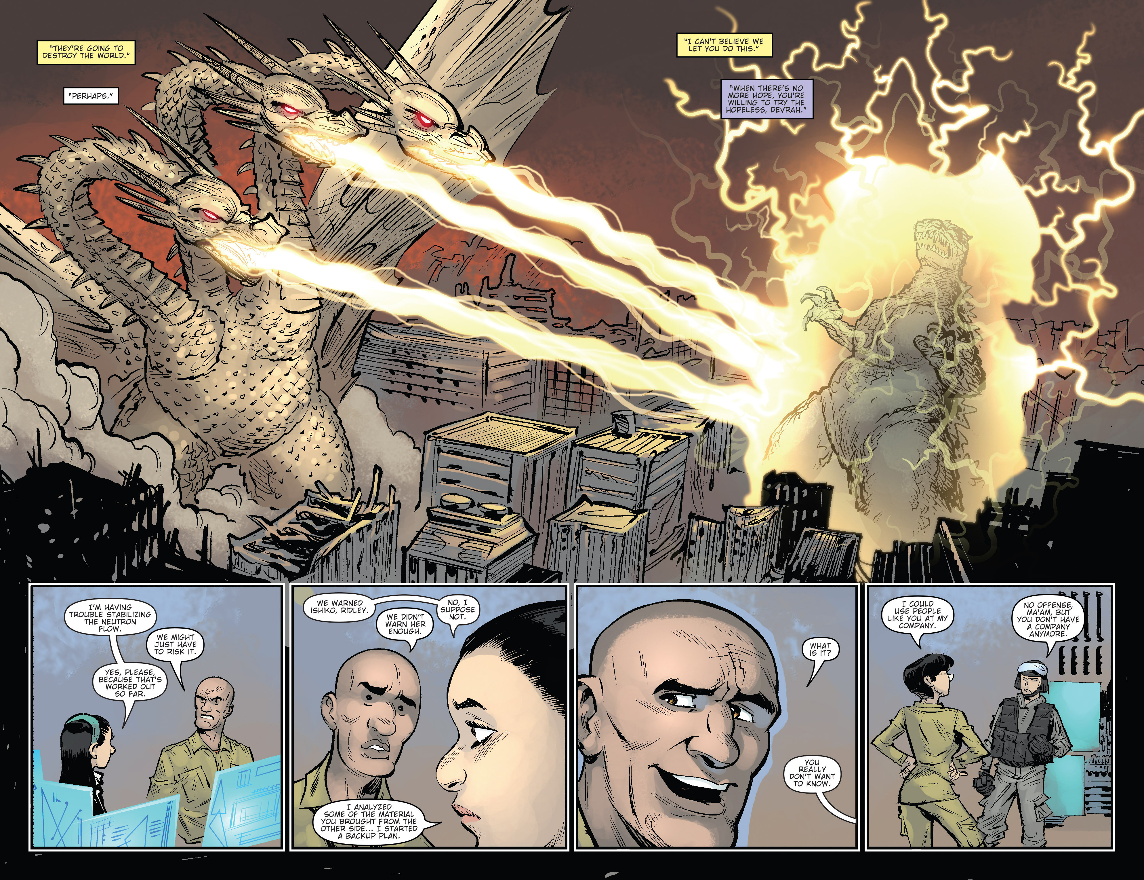 Read online Godzilla: Oblivion comic -  Issue #3 - 4