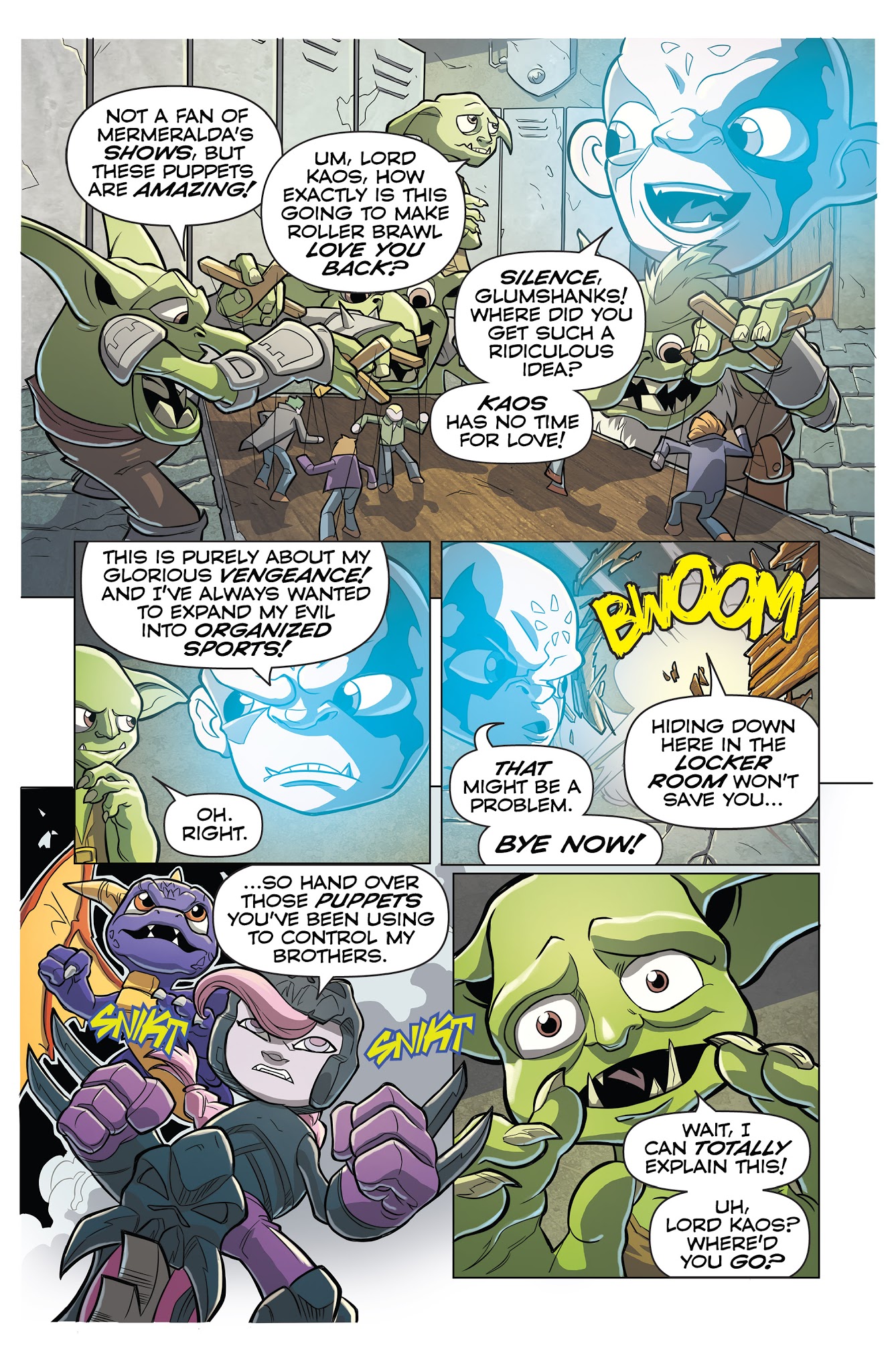 Read online Skylanders Quarterly-Spyro & Friends: Biting Back comic -  Issue # Full - 32